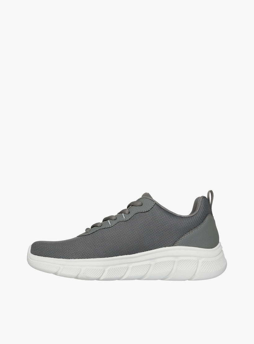 حذاء سنيكرز بوبس بي فليكس برباط للرجال من سكيتشرز-sports-men-shoes-image-4