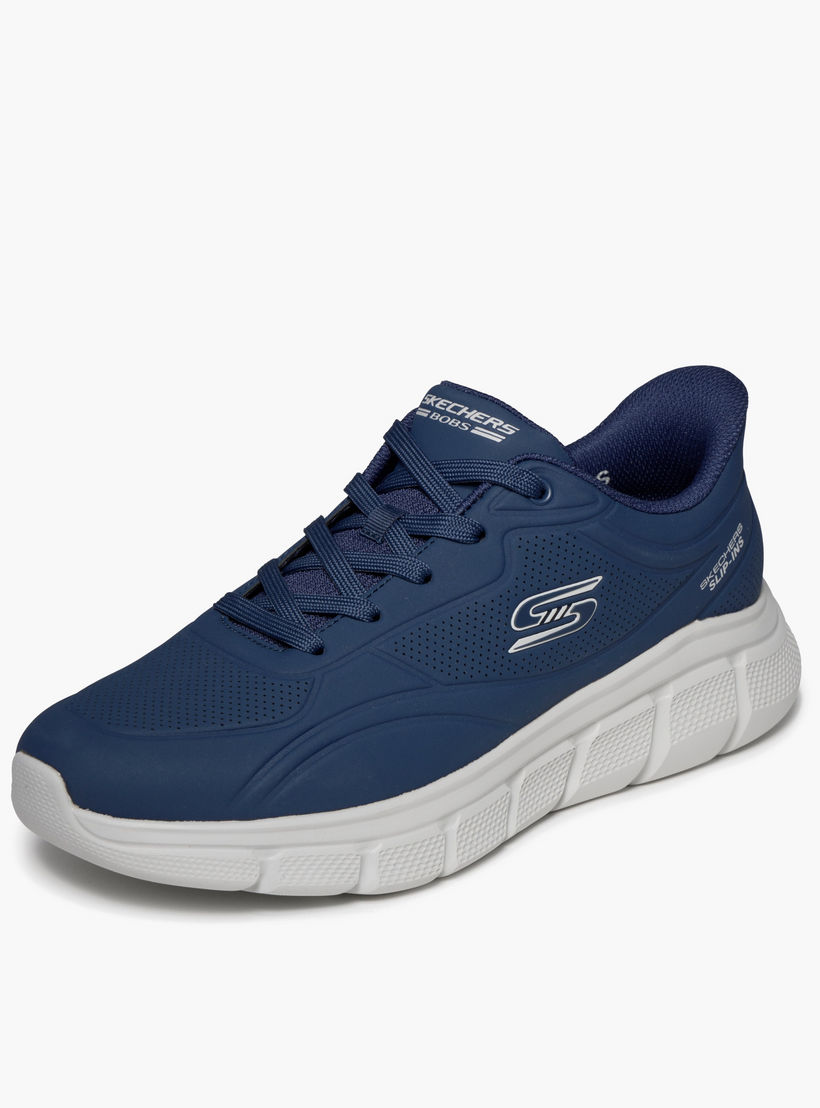 Skechers Men Logo Slip-On Sports Shoes-men-shoes-sneakers-image-3