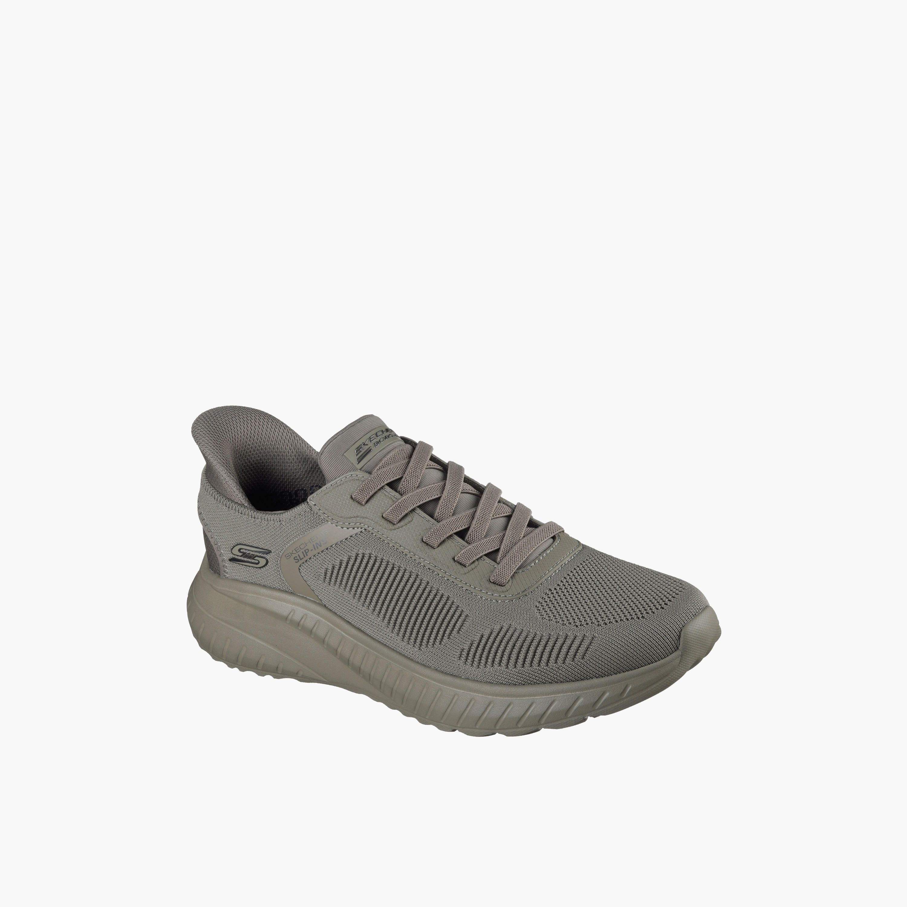 حذاء سنيكرز بوبز سكواد كايوس سهل الارتداء برباط مطاطي للكاحل للرجال من سكيتشرز-sports-men-shoes-image-1