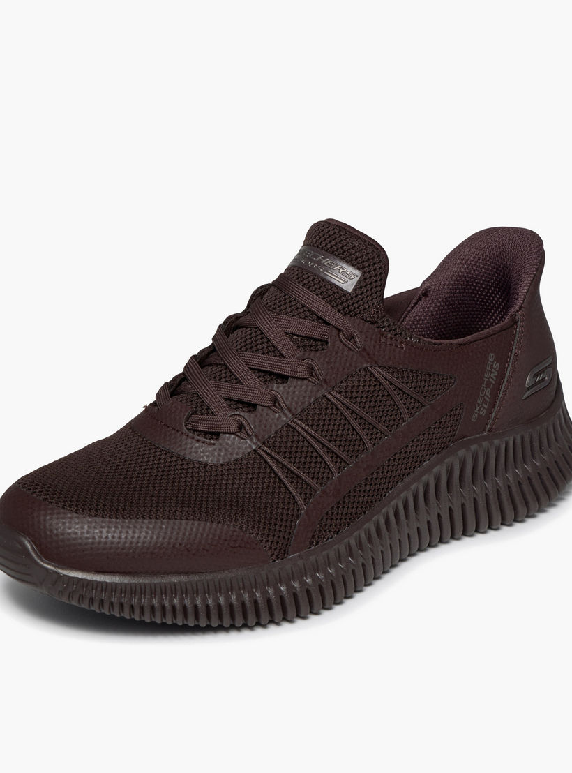 Skechers Panelled Lace-Up Sports Shoes-men-shoes-sneakers-image-3