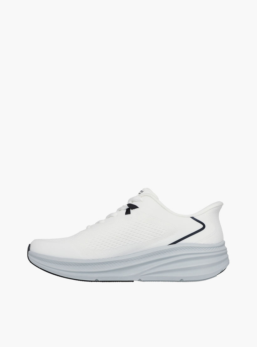 Skechers Men Bobs Skillz Bungee Slip-On Ankle Sneakers-sports-men-shoes-image-5