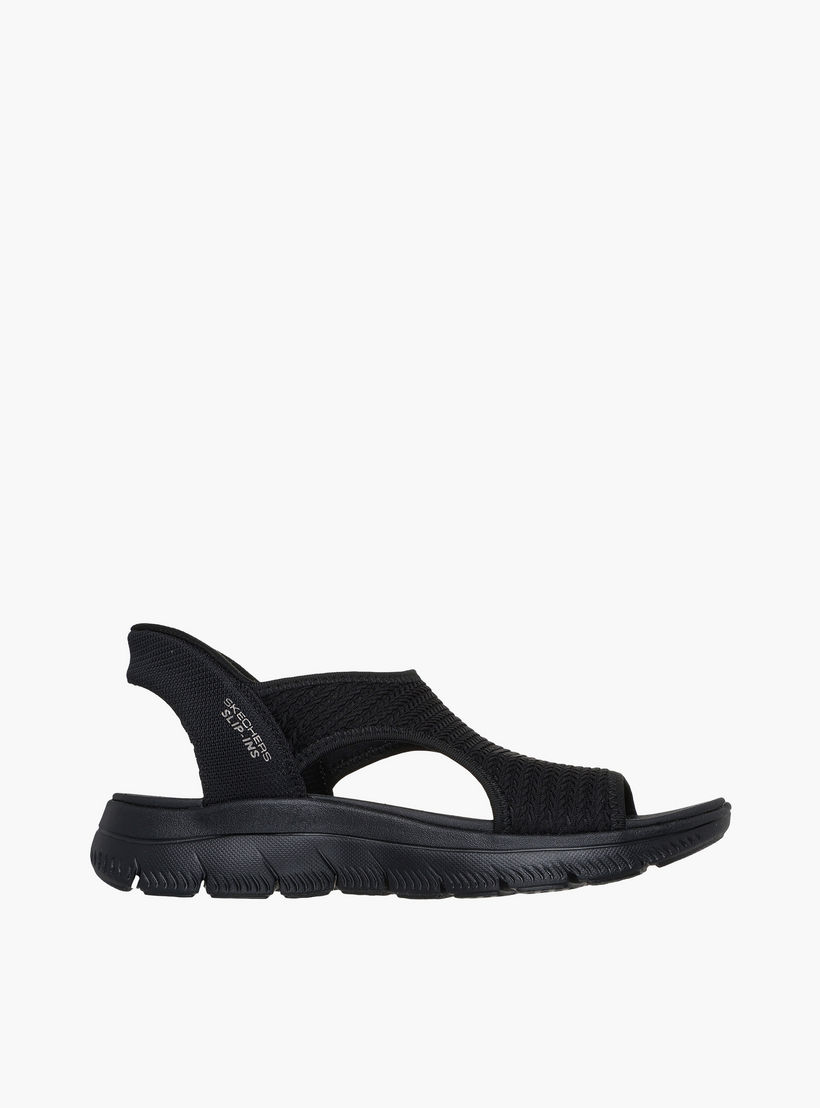 صندل سهل الارتداء بأحزمة سامتس للنساء من سكيتشرز-women-shoes-flats-sandals-image-3