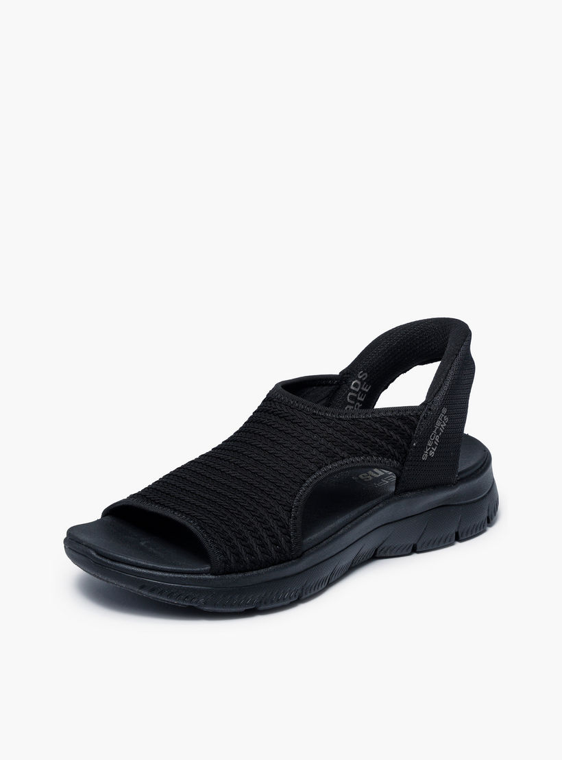 صندل سهل الارتداء بأحزمة سامتس للنساء من سكيتشرز-women-shoes-flats-sandals-image-4