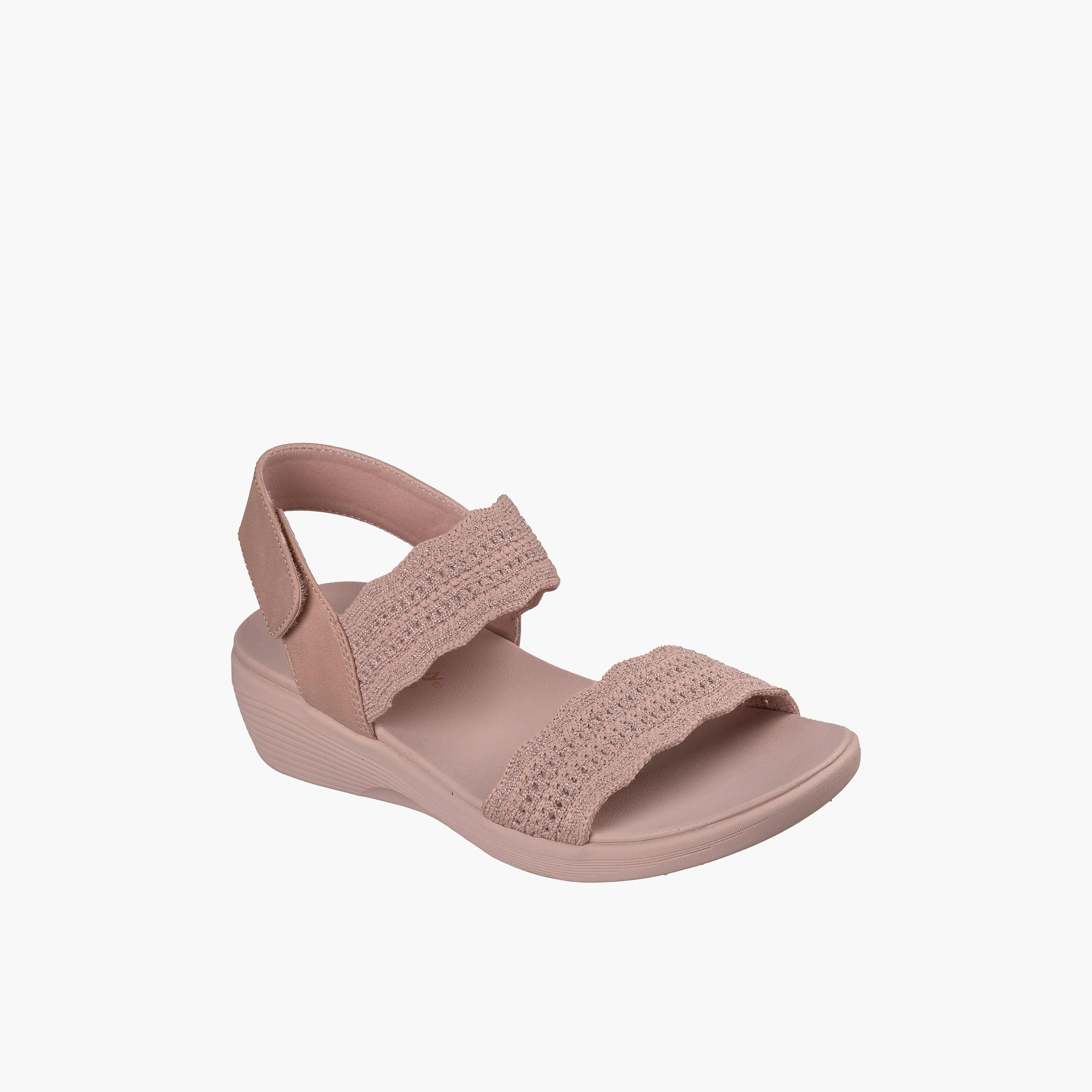 Skechers Women ARYA Hook and Loop Strap Sandals-women-shoes-flats-sandals-image-1