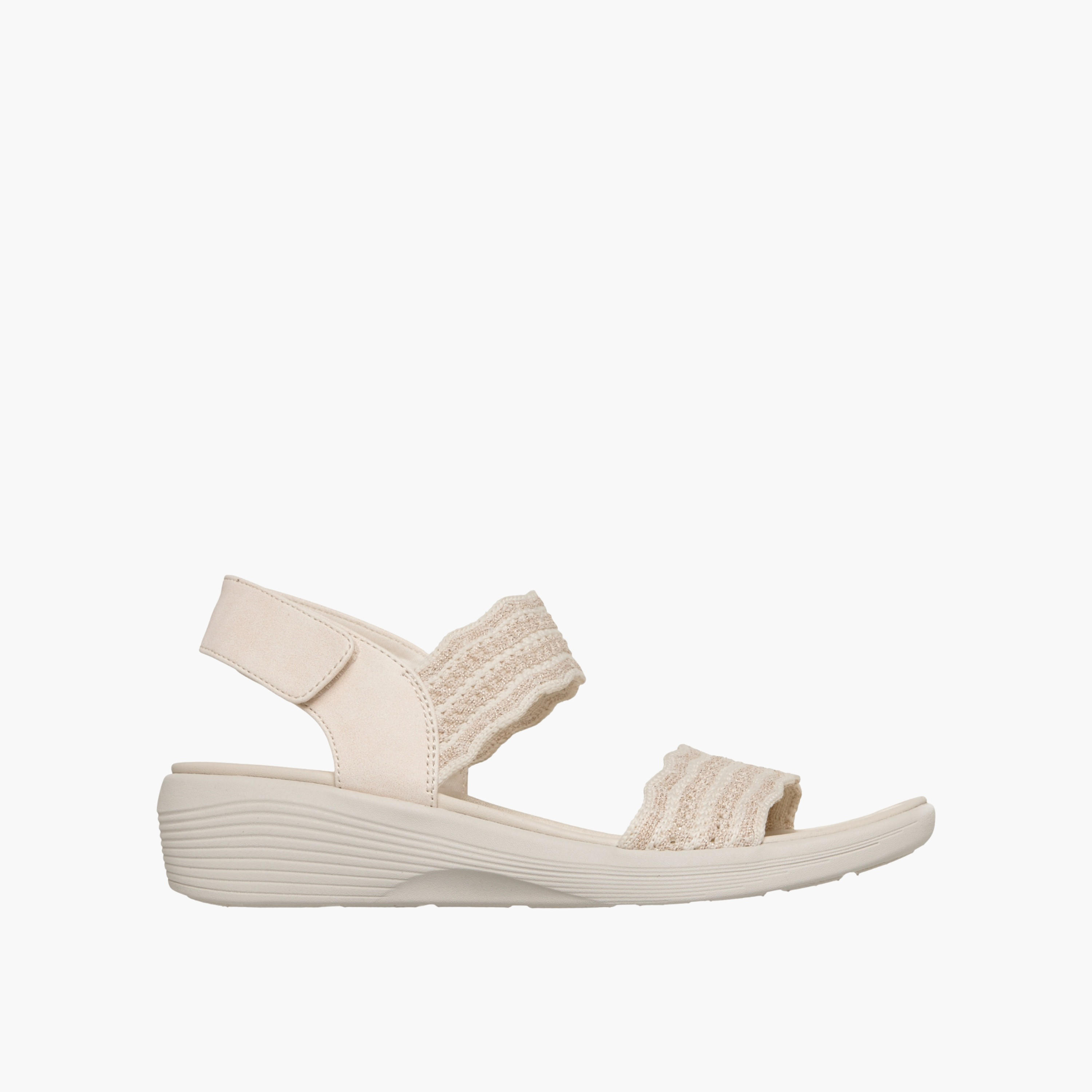 صندل بحزام وشريط إغلاق آريا للنساء من سكيتشرز-women-shoes-sandals-flats-image-1