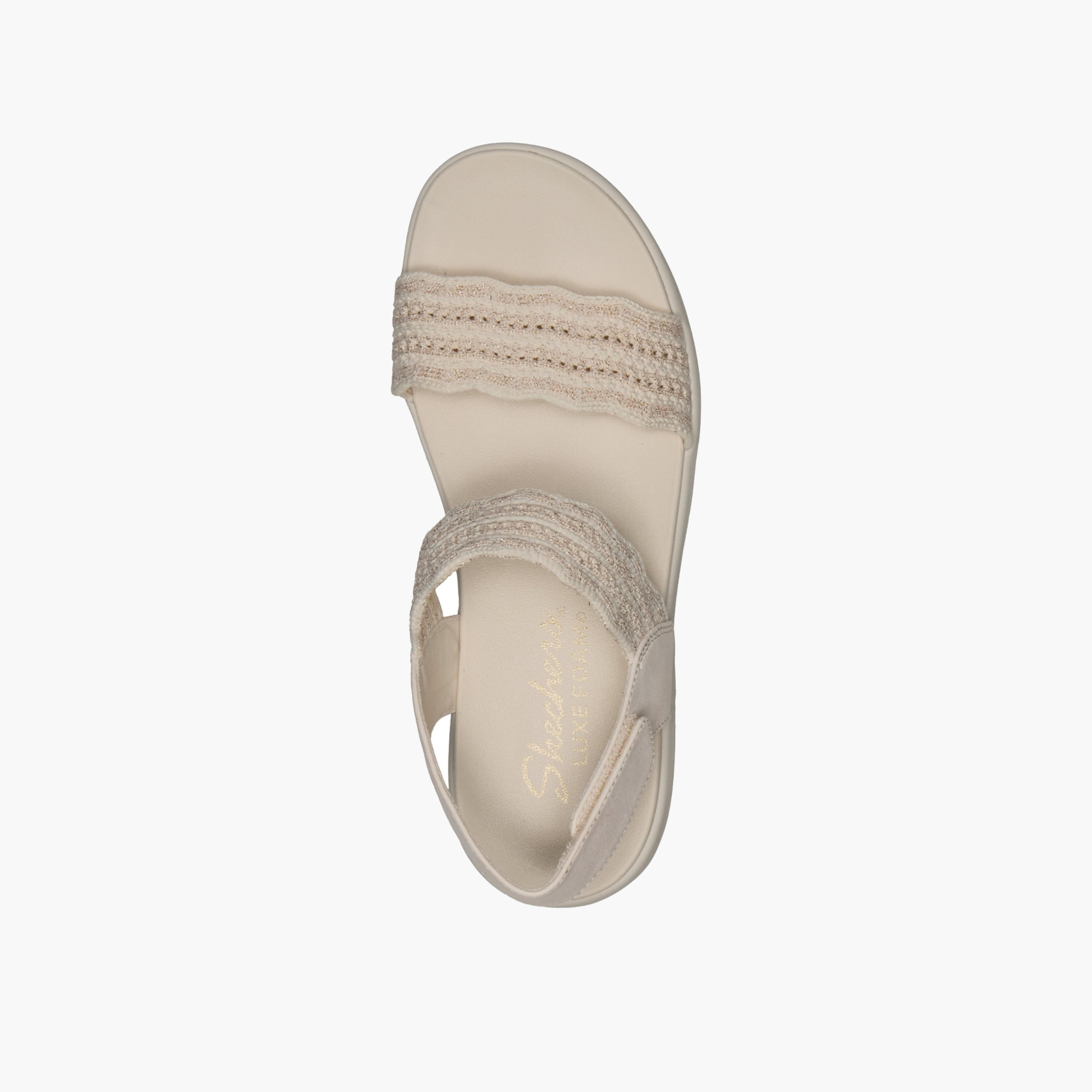 صندل بحزام وشريط إغلاق آريا للنساء من سكيتشرز-women-shoes-sandals-flats-image-2