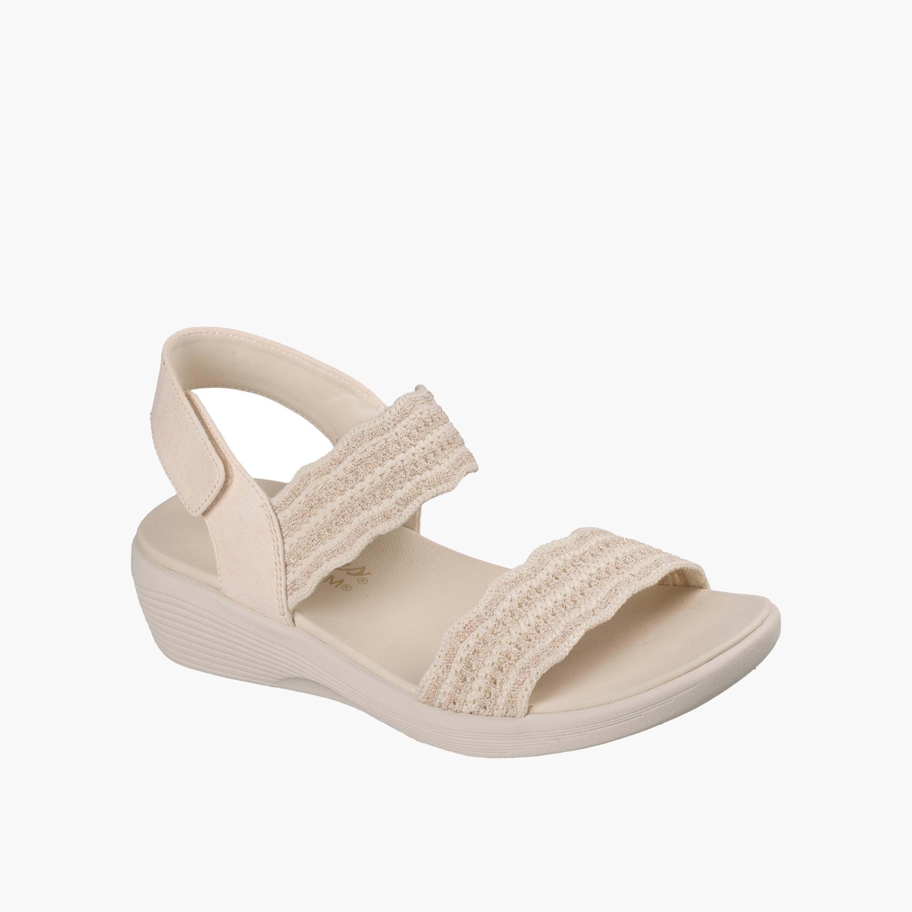 صندل بحزام وشريط إغلاق آريا للنساء من سكيتشرز-women-shoes-sandals-flats-image-5