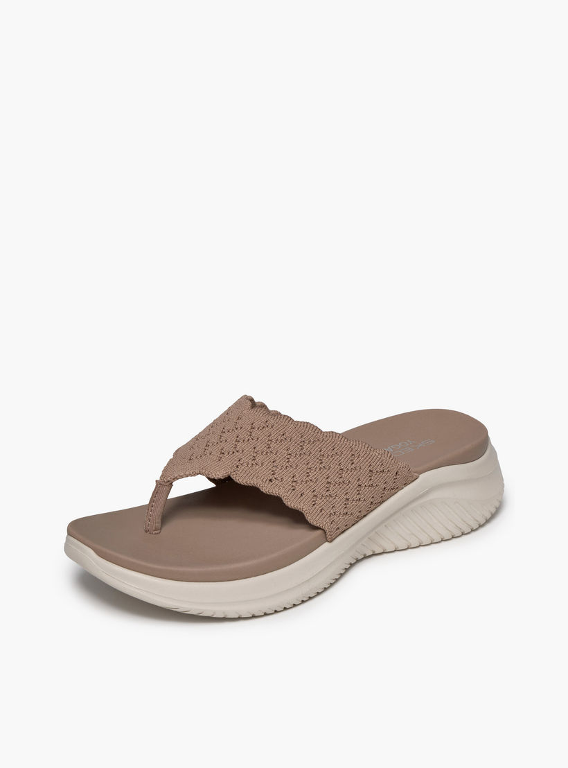 Skechers Women Ultra Flex 3.0 Thong Sandals-women-shoes-flats-sandals-image-4