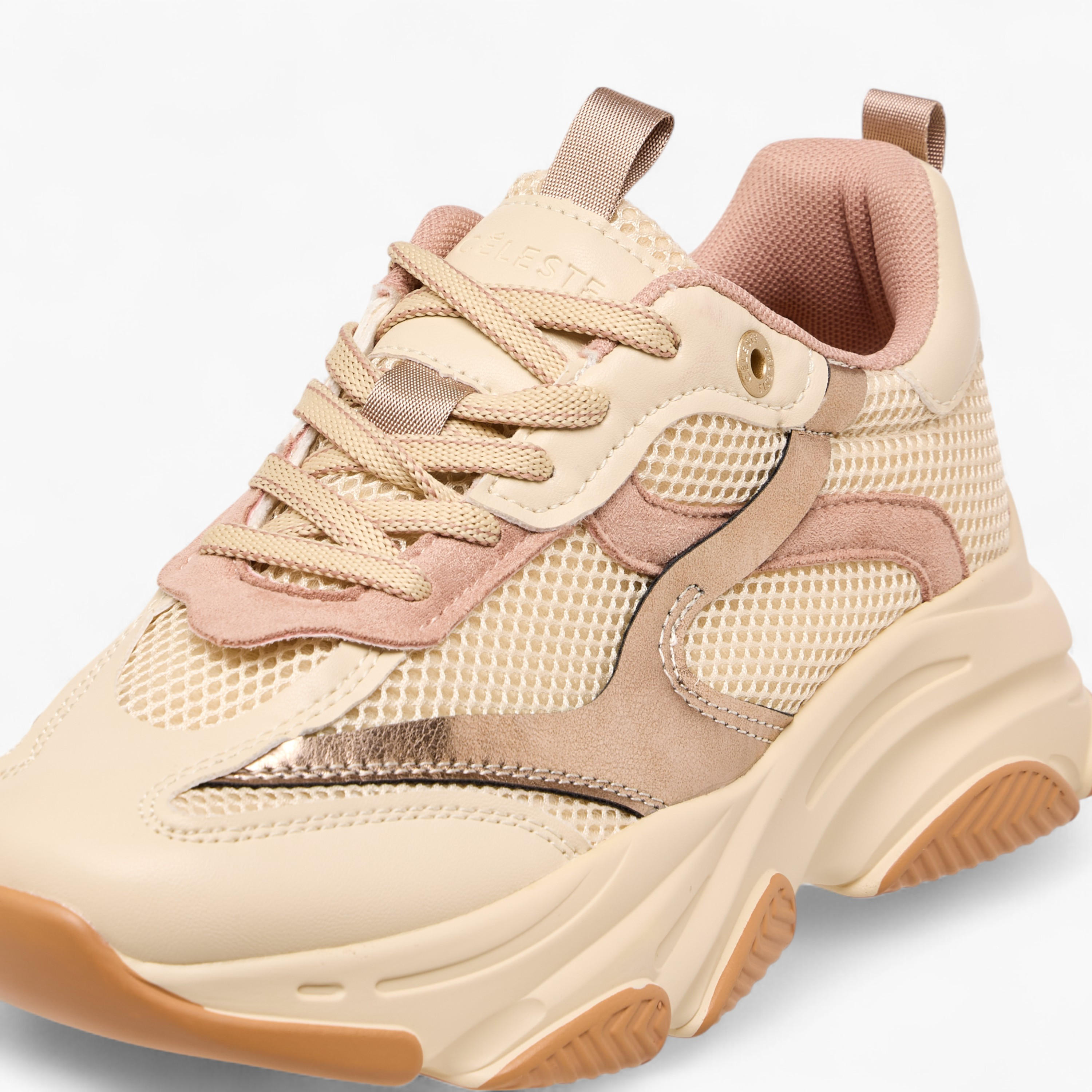 Celeste Women's Panelled Lace-Up Sneakers with Pull Tab-women-shoes-sneakers-image-5