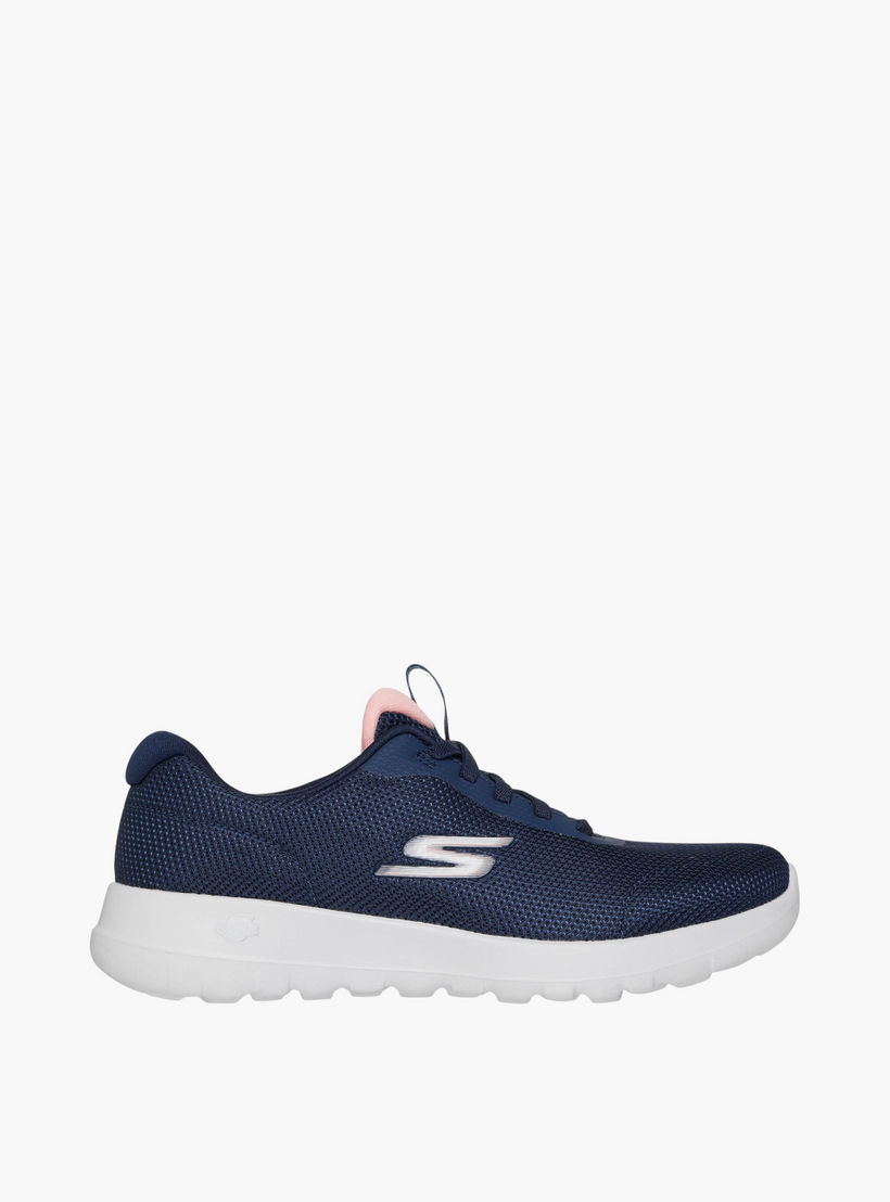 Skechers Women's GO WALK Lace-Up Sports Shoes - 125710-NVPK-sports-women-shoes-image-2