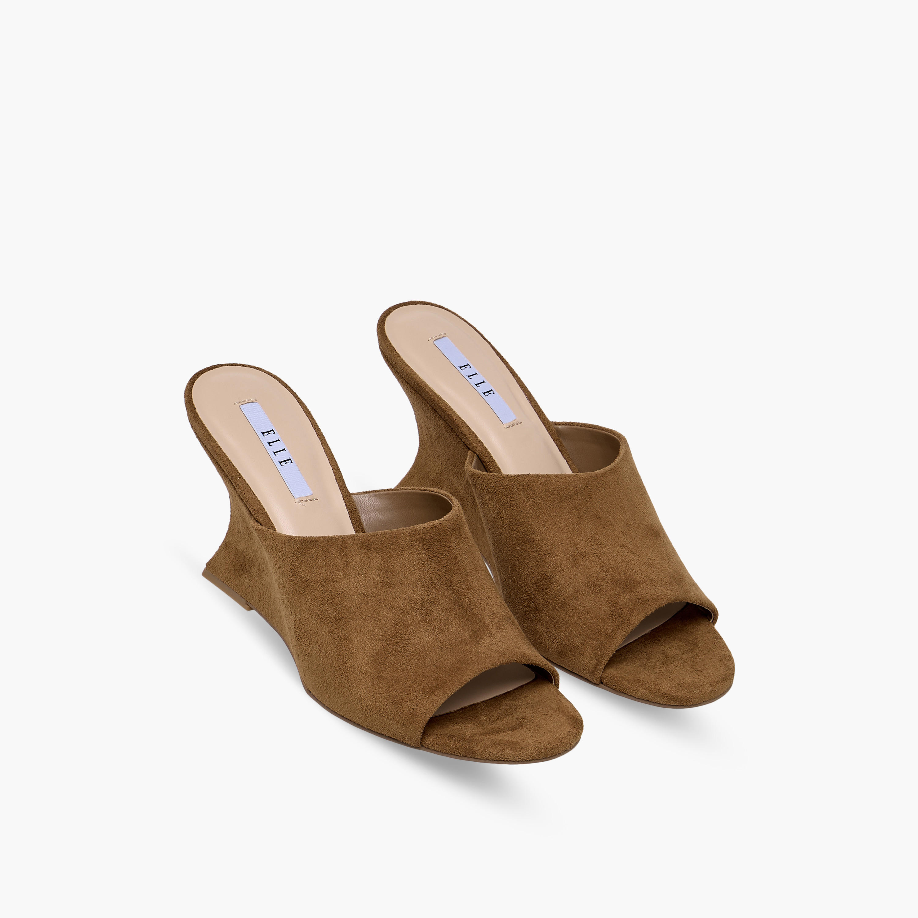 Elle Women Plain Wedge Heel Sandals-women-shoes-sandals-heeled-image-1