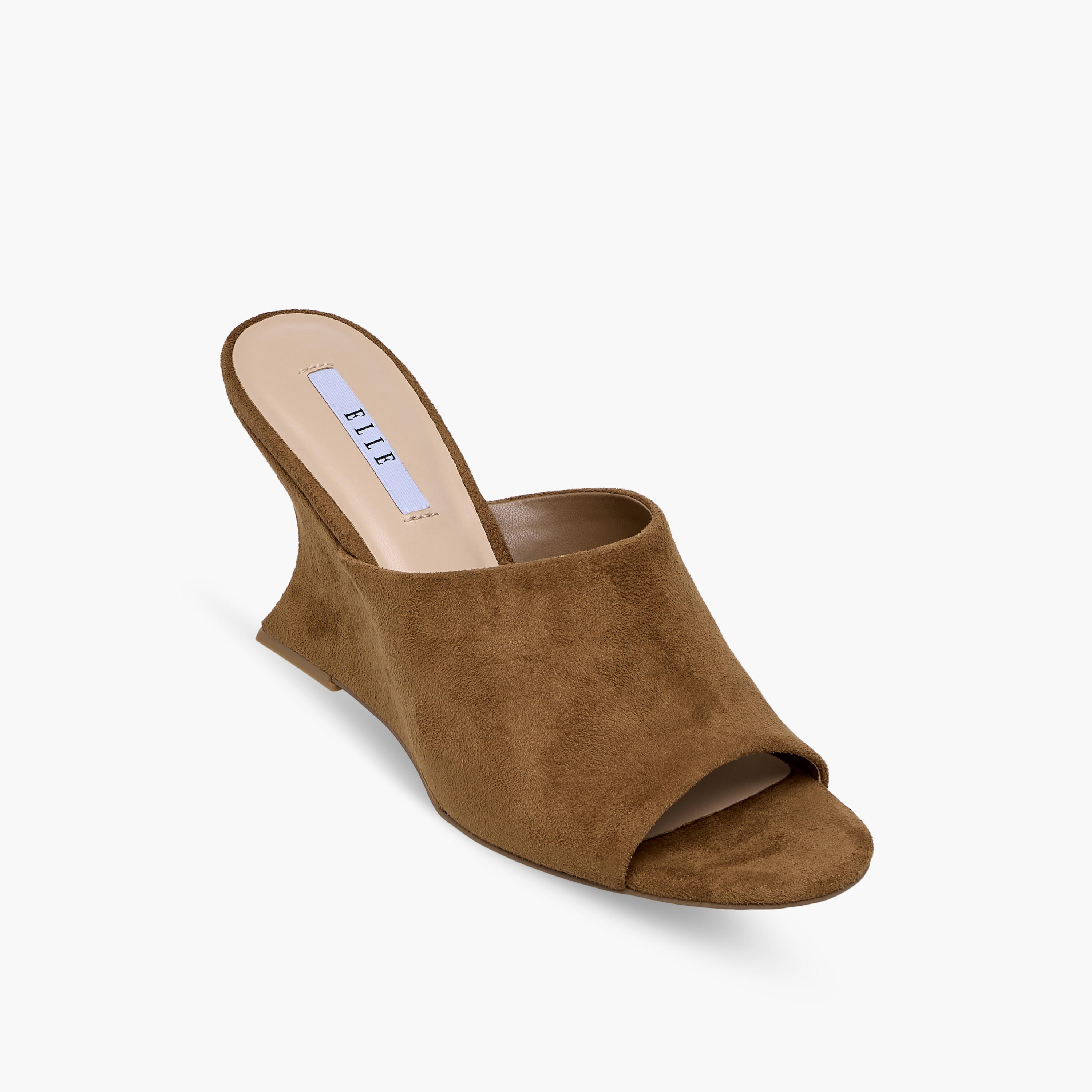 Elle Women Plain Wedge Heel Sandals-women-shoes-sandals-heeled-image-2