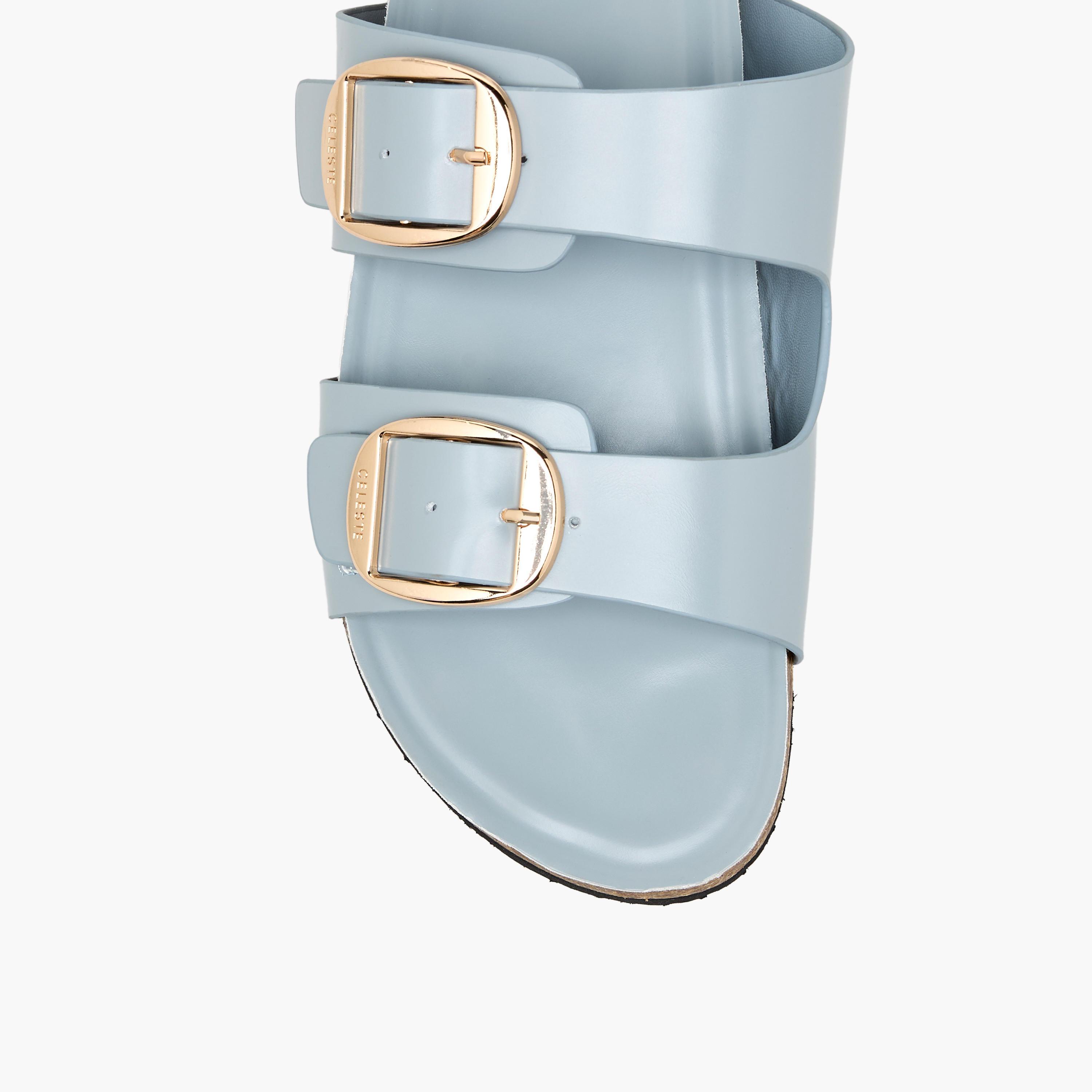 Celeste Women Buckle Detail Slide Sandals-women-shoes-sandals-flats-image-6