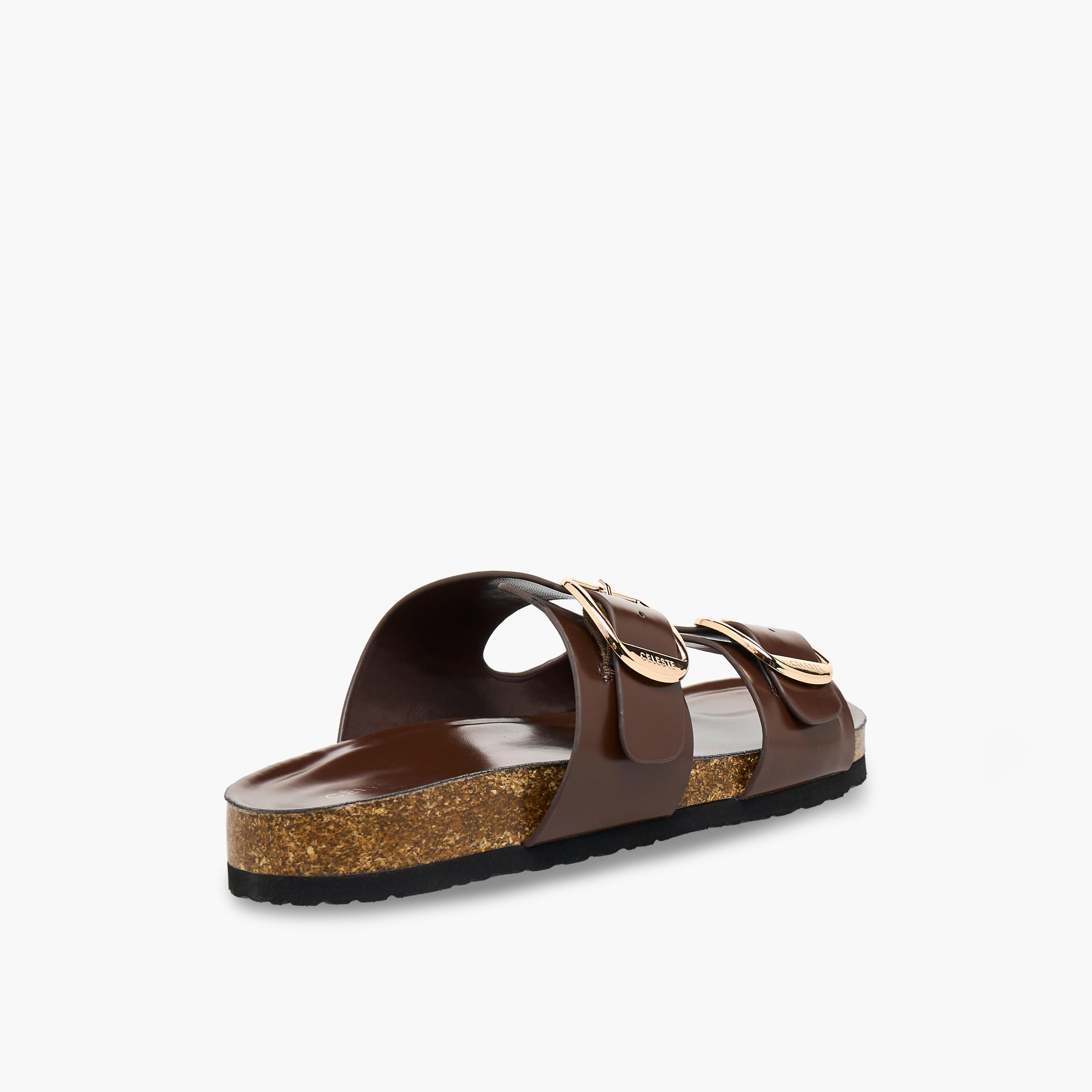 صندل سهل الارتداء بتفاصيل إبزيم للنساء من سيليست-women-shoes-sandals-flats-image-5