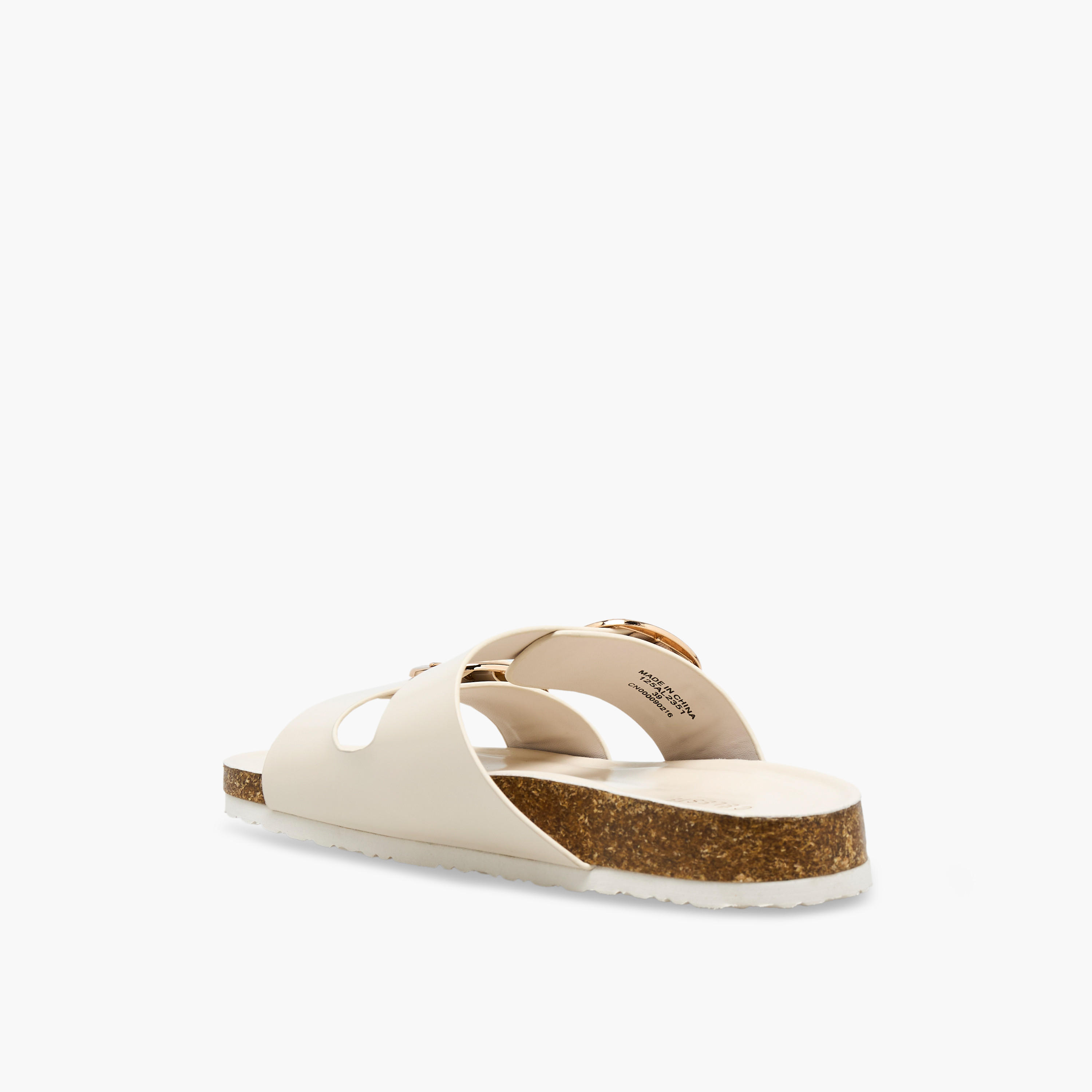 صندل سهل الارتداء بتفاصيل إبزيم للنساء من سيليست-women-shoes-sandals-flats-image-5