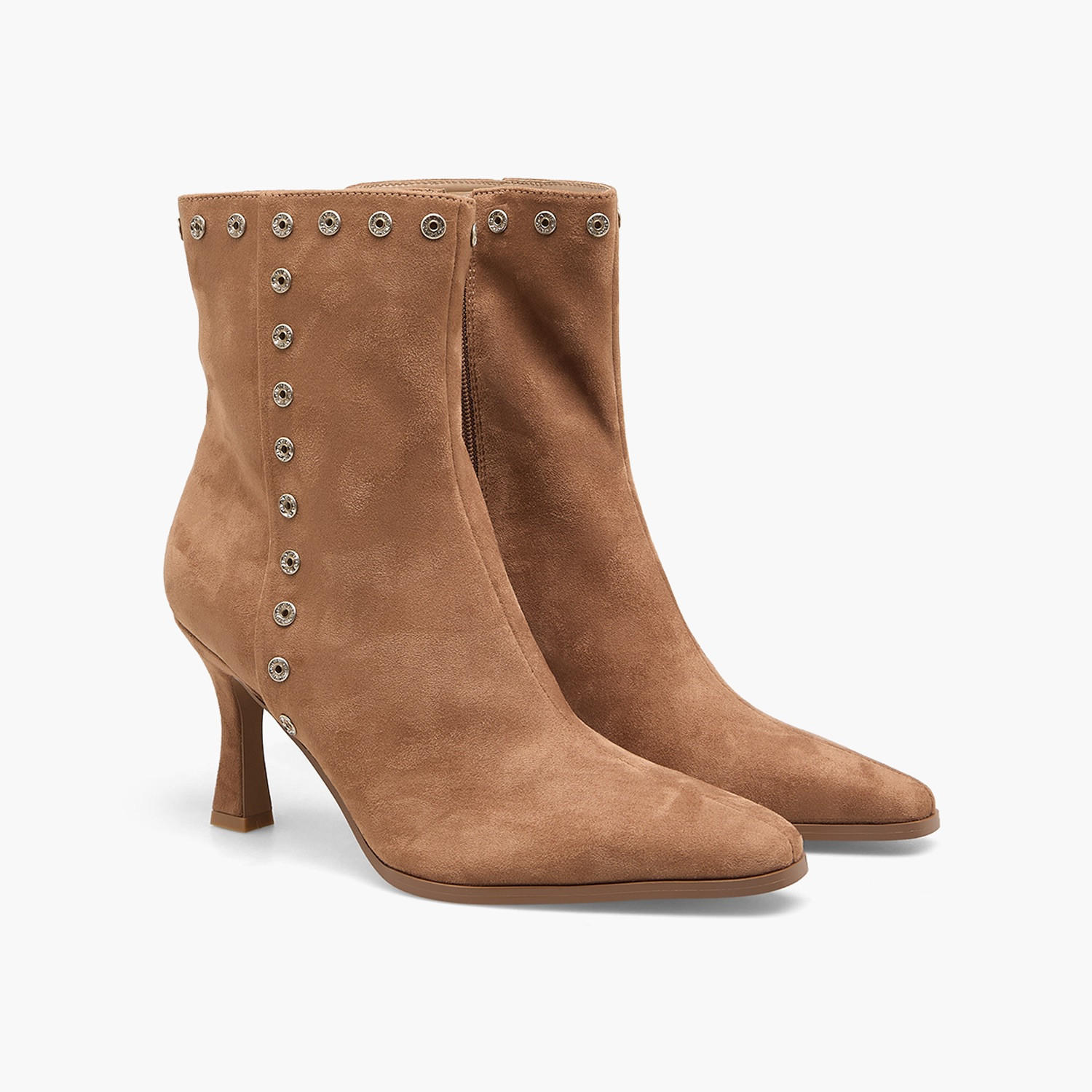 Celeste Women Studded Stiletto Heel Ankle Boots-women-shoes-boots-image-1