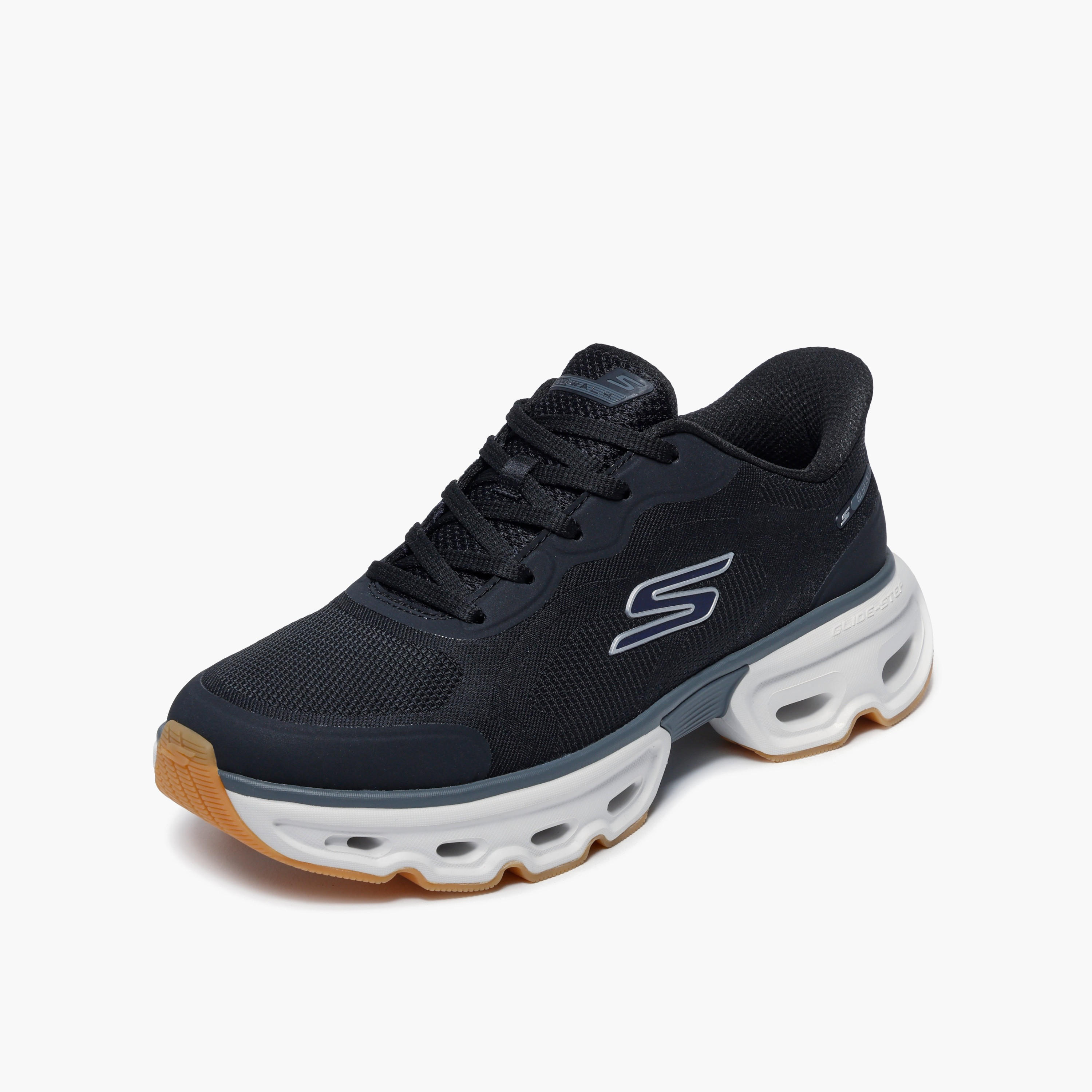 Skechers Women GO WALK GLIDE-STEP BLISS Slip-On Walking Sports Shoes-women-shoes-sneakers-image-3