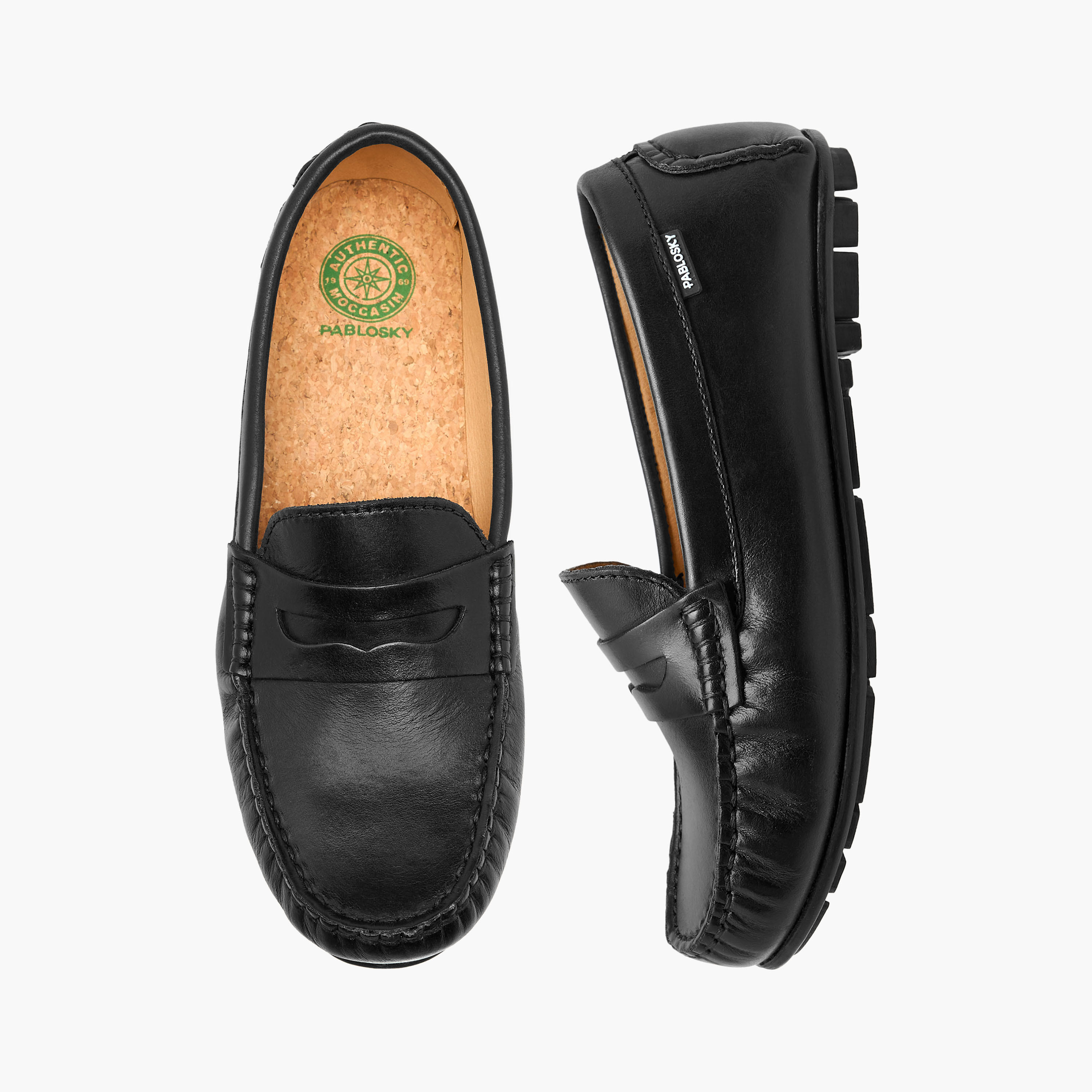 Pablosky Boys Cutout Detail Moccasins-boys-shoes-loafers-image-1