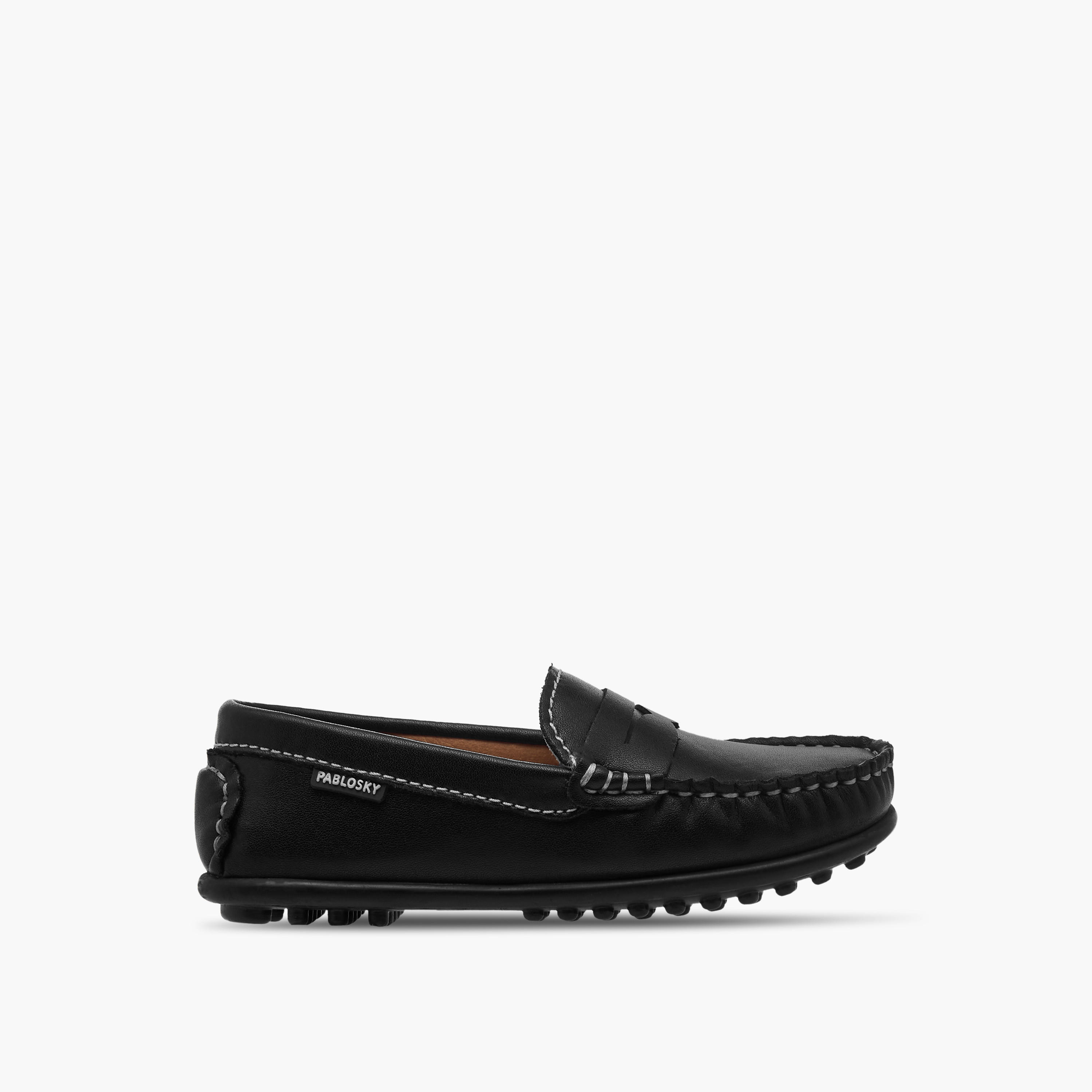 Pablosky Boys' Solid Slip-On Loafers-boys-shoes-loafers-image-3