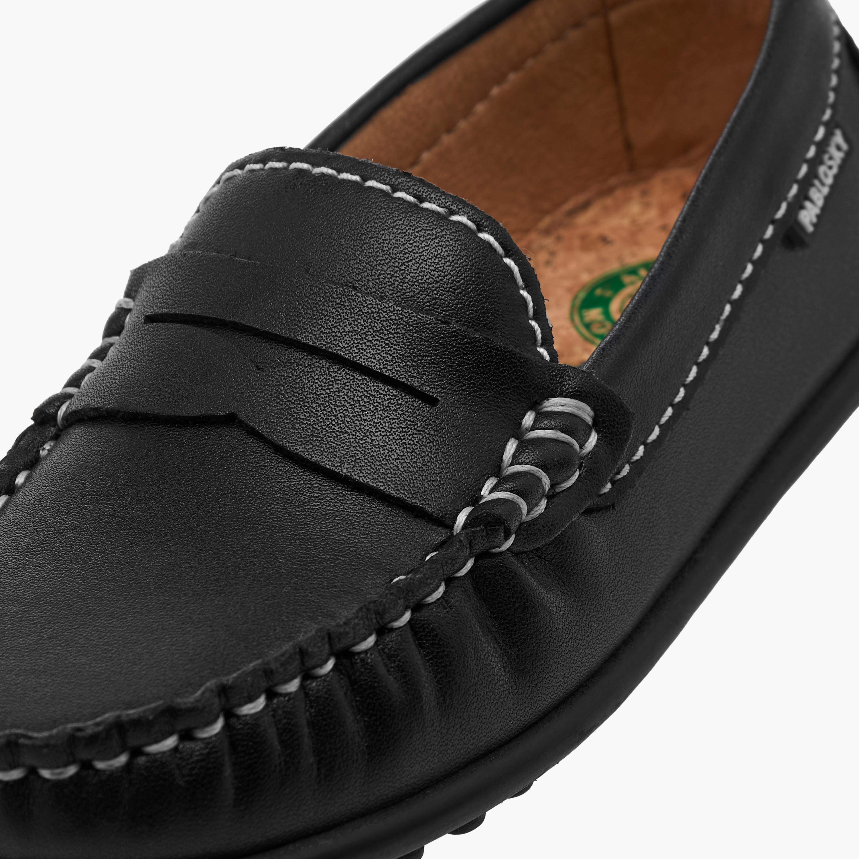 Pablosky Boys' Solid Slip-On Loafers-boys-shoes-loafers-image-4