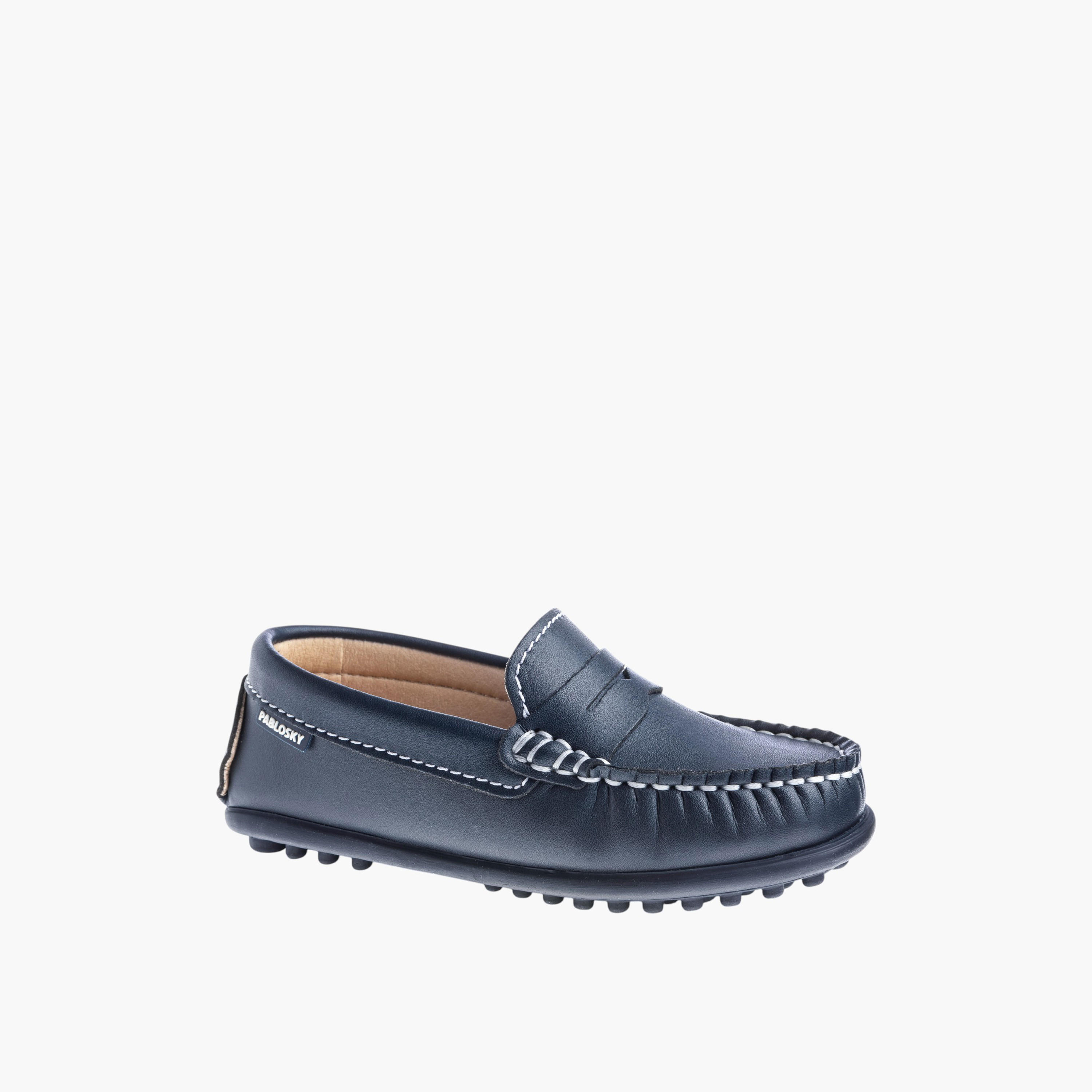 Pablosky Boys' Loafers with Slip-On Closure-boys-shoes-loafers-image-1