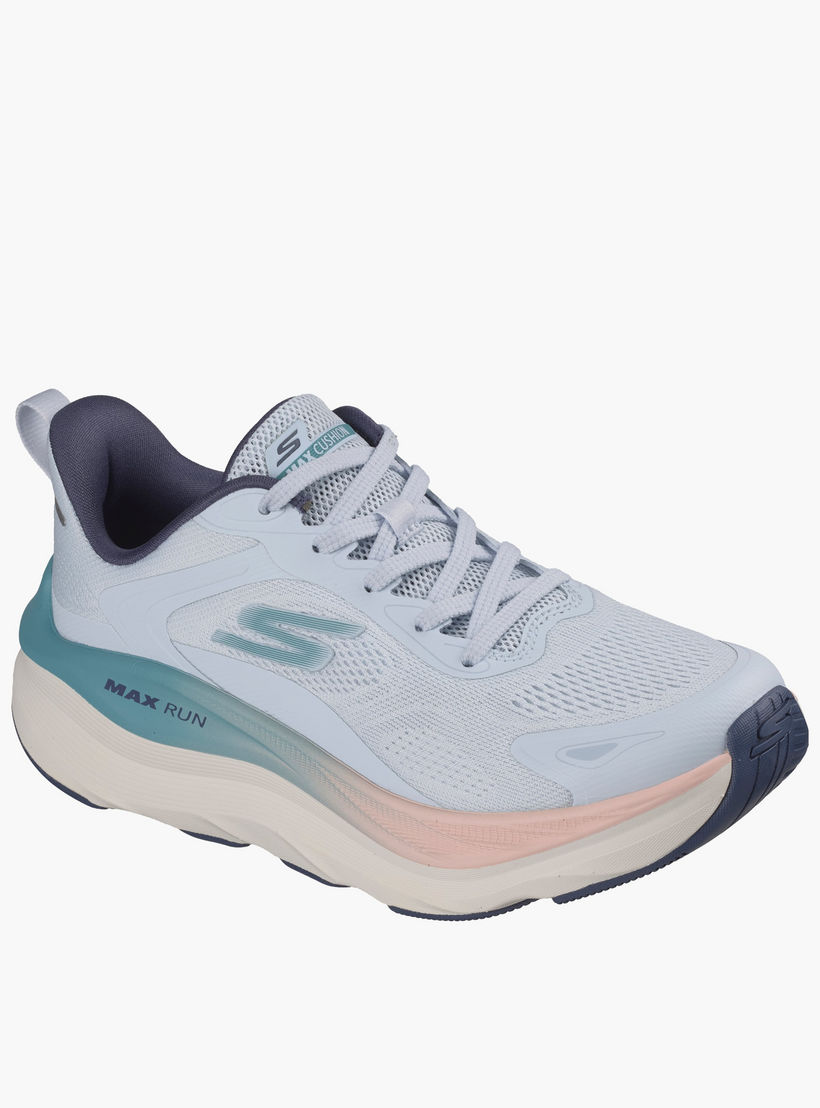 Skechers Women MAX RUN Lace-Up Running Sports Shoes-women-shoes-sneakers-image-4