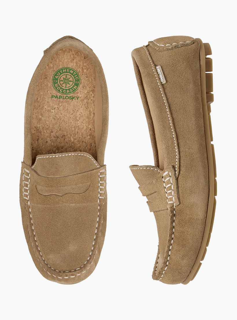 Pablosky Boys Leather Slip-On Loafers-boys-shoes-loafers-image-1