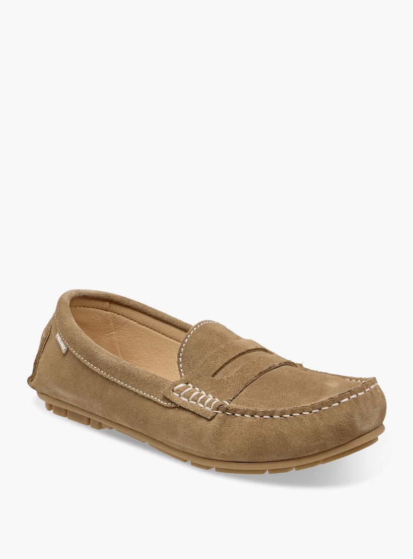 Pablosky Boys Leather Slip-On Loafers-boys-shoes-loafers-image-2