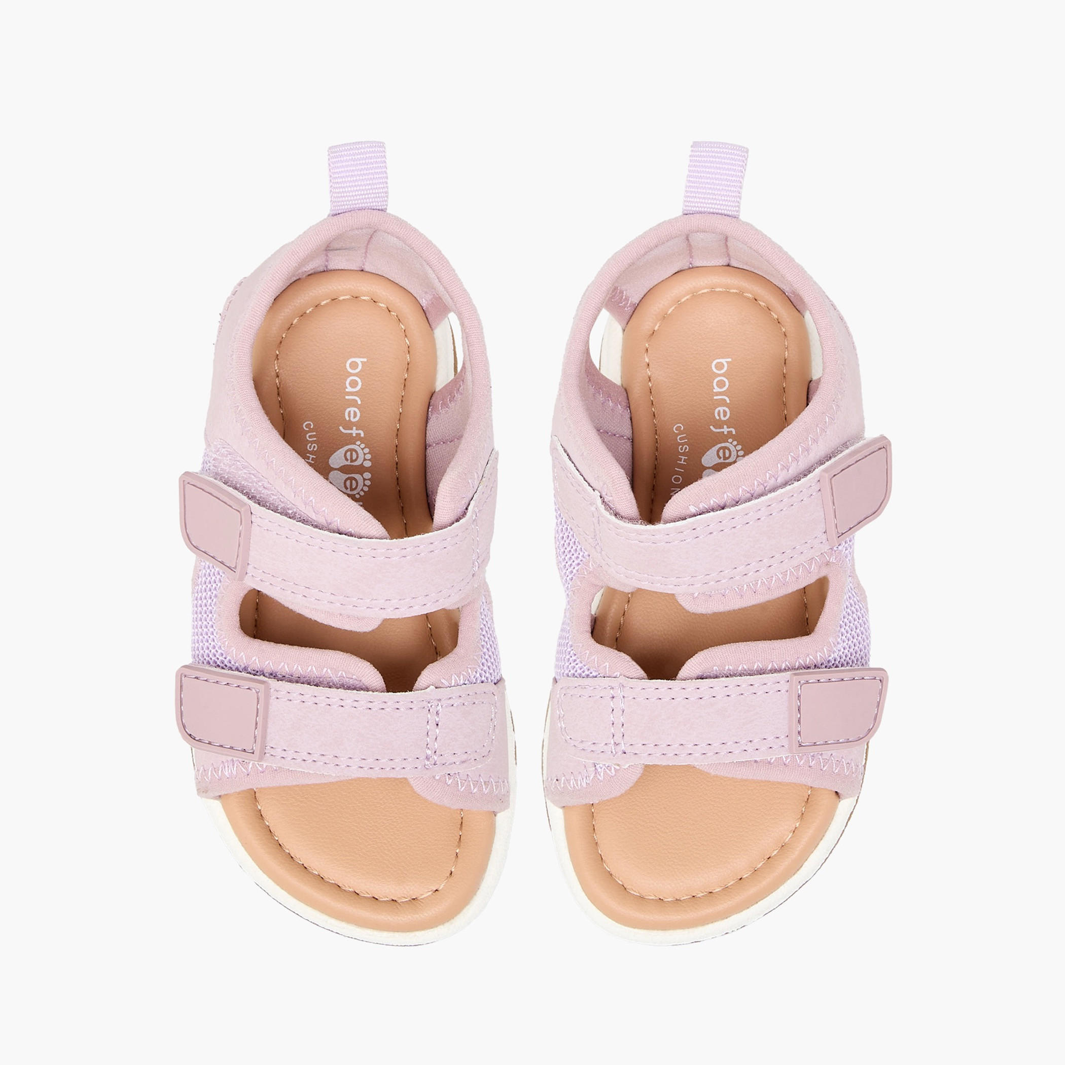 Barefeet Girls Hook & Loop Sandals-girls-shoes-sandals-image-1