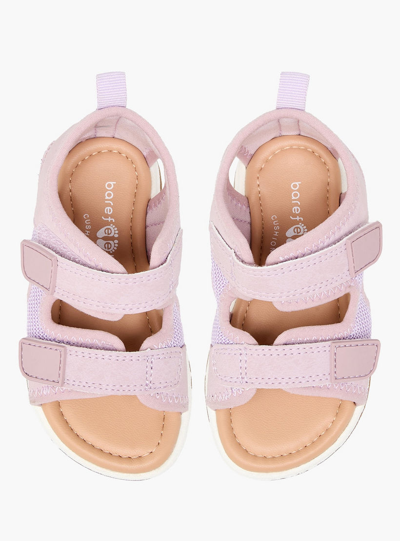 Barefeet Girls Hook & Loop Sandals-girls-shoes-sandals-image-1