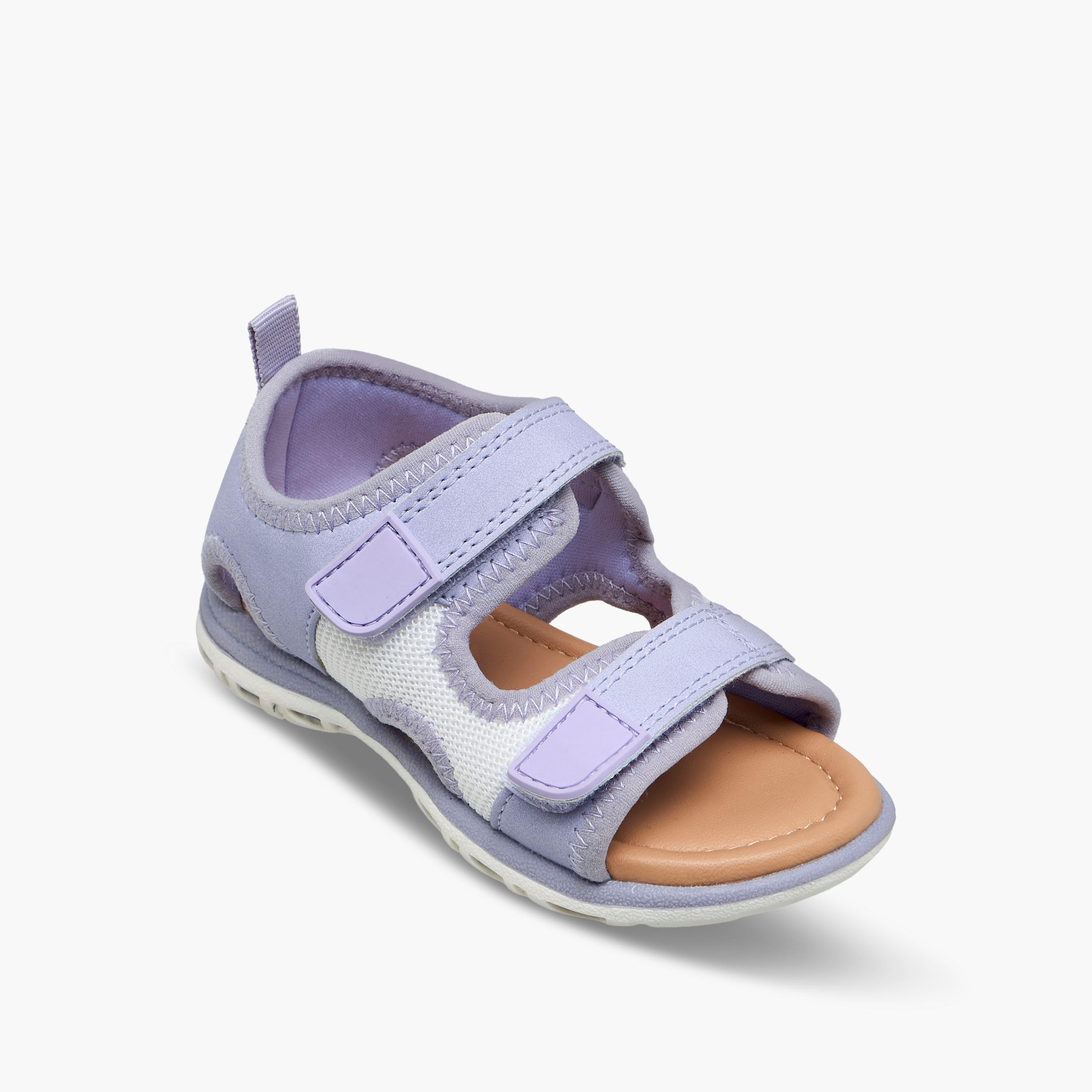 صندل بأحزمة وشريط إغلاق للبنات من بيرفيت-girls-shoes-sandals-image-2