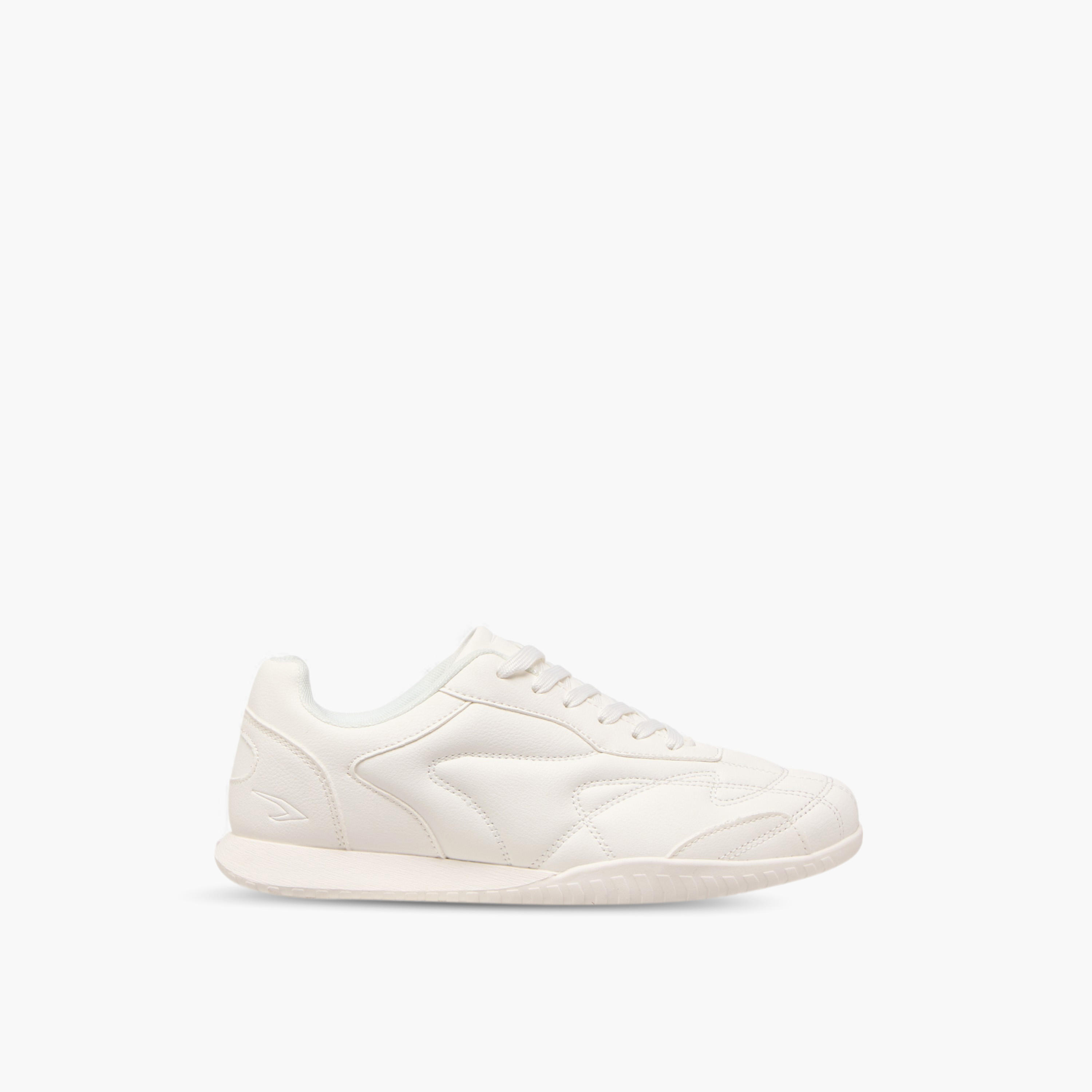 Dash Logo Detail Sports Shoes with Lace-Up Closure-women-shoes-sports-image-5