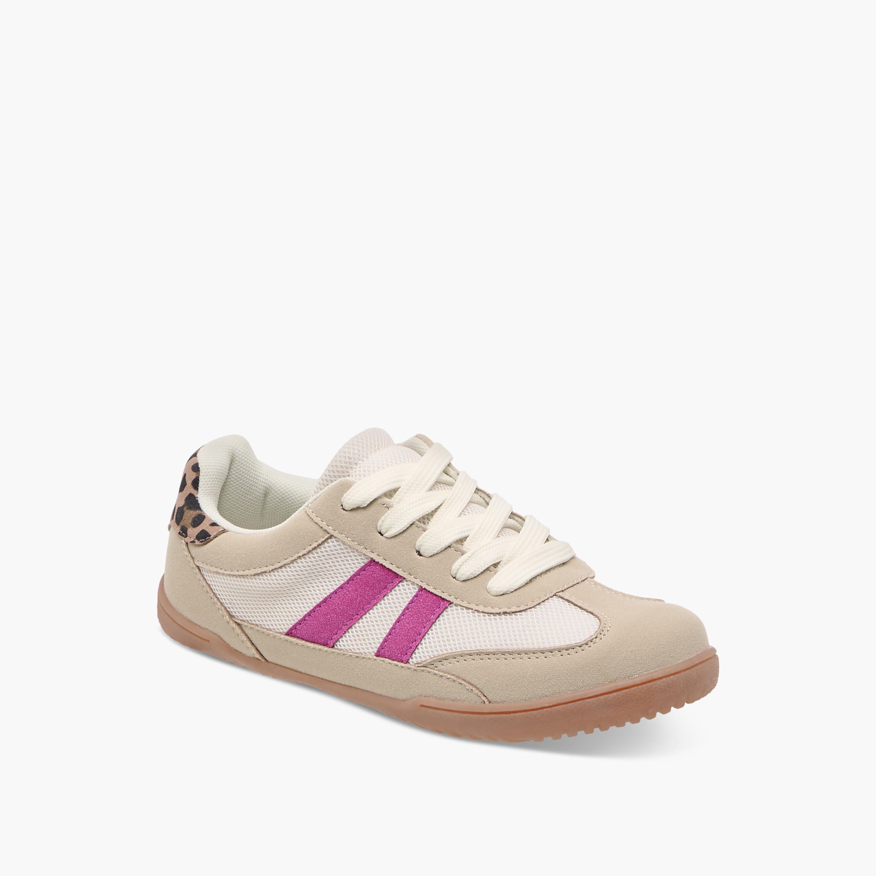 Little Missy Panelled Lace-Up Sneakers-girls-shoes-sneakers-image-2