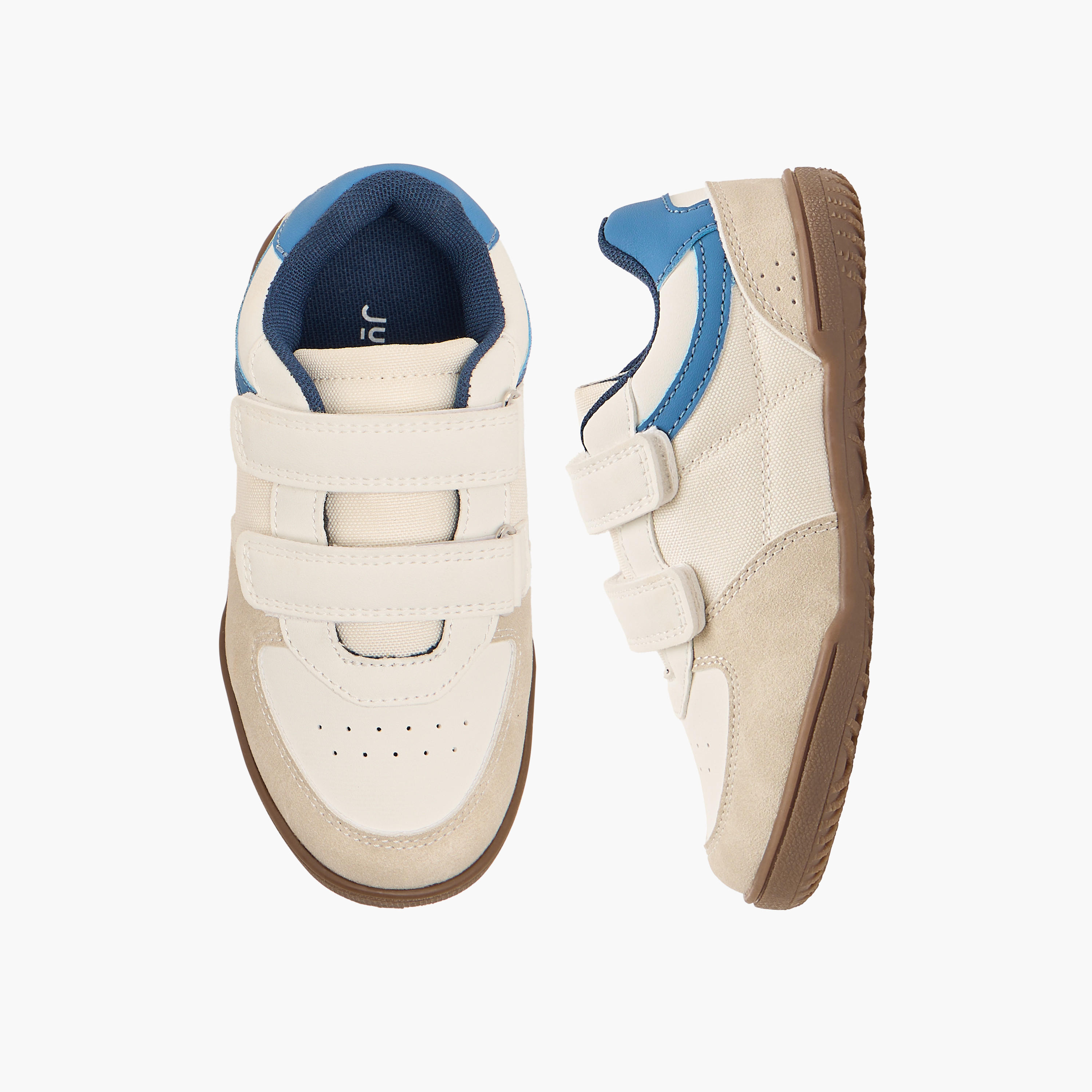 Juniors Boys Hook & Loop Ankle Sneakers-boys-shoes-sneakers-image-1