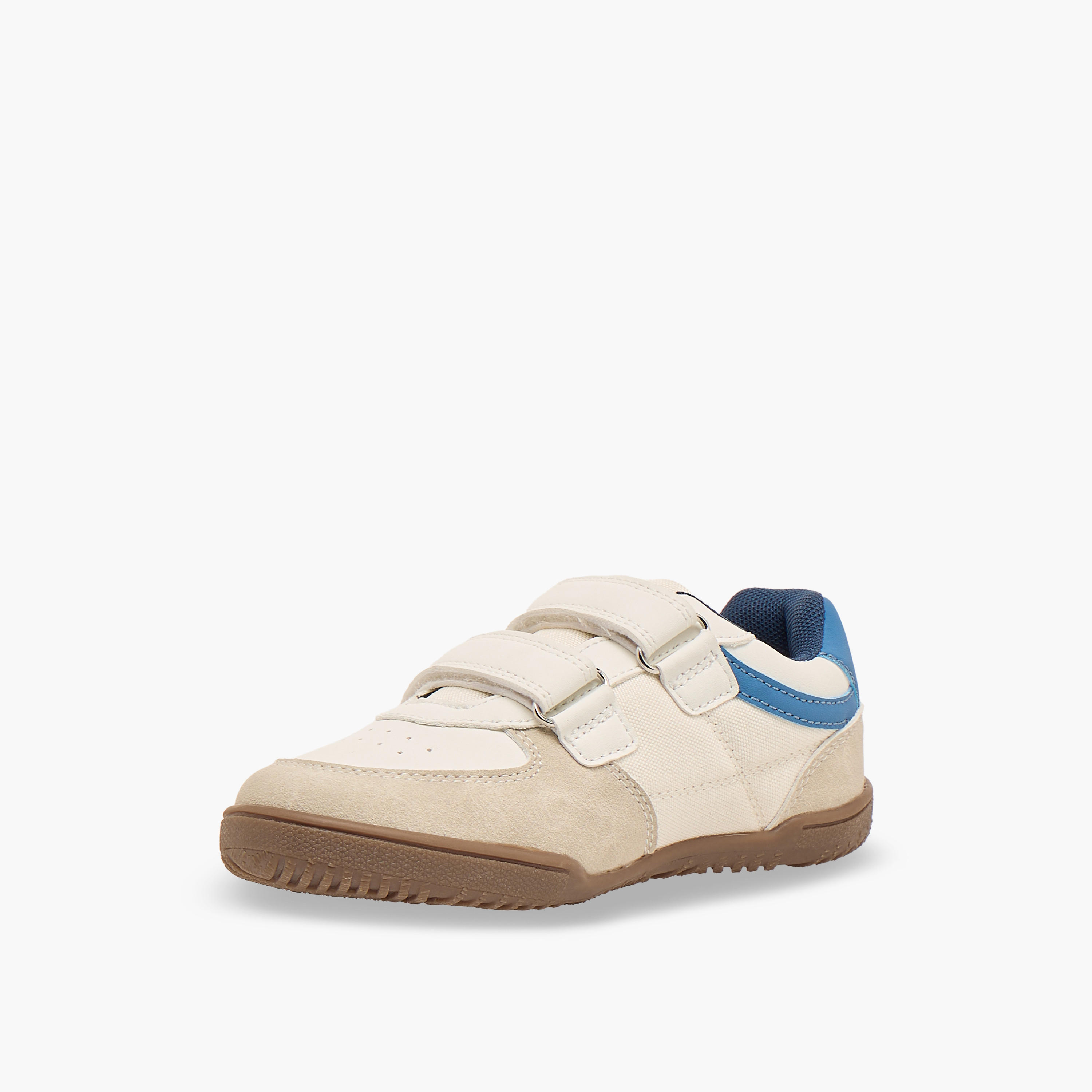 Juniors Boys Hook & Loop Ankle Sneakers-boys-shoes-sneakers-image-4