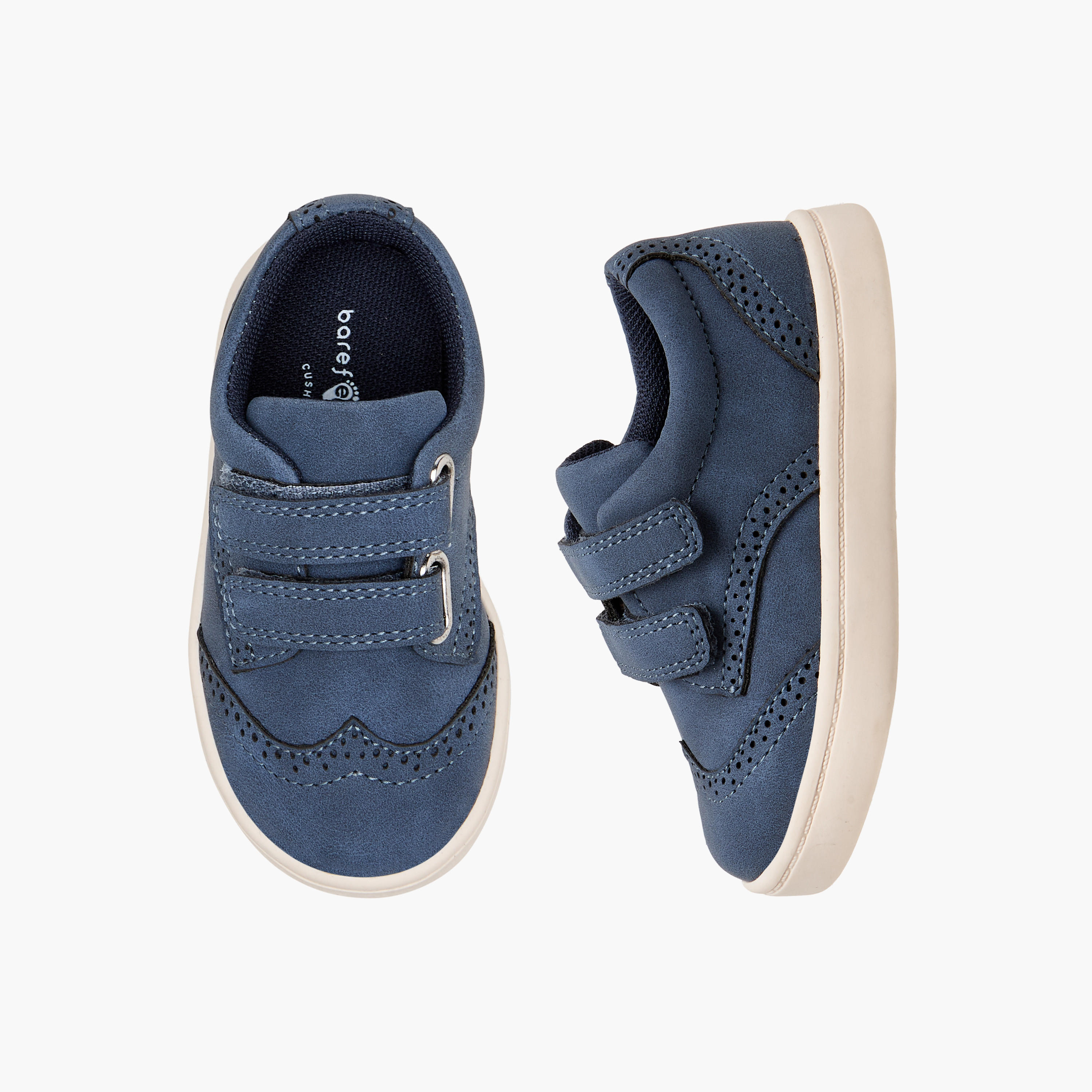 Barefeet Boys Hook and Loop Sneakers-boys-shoes-sneakers-image-1