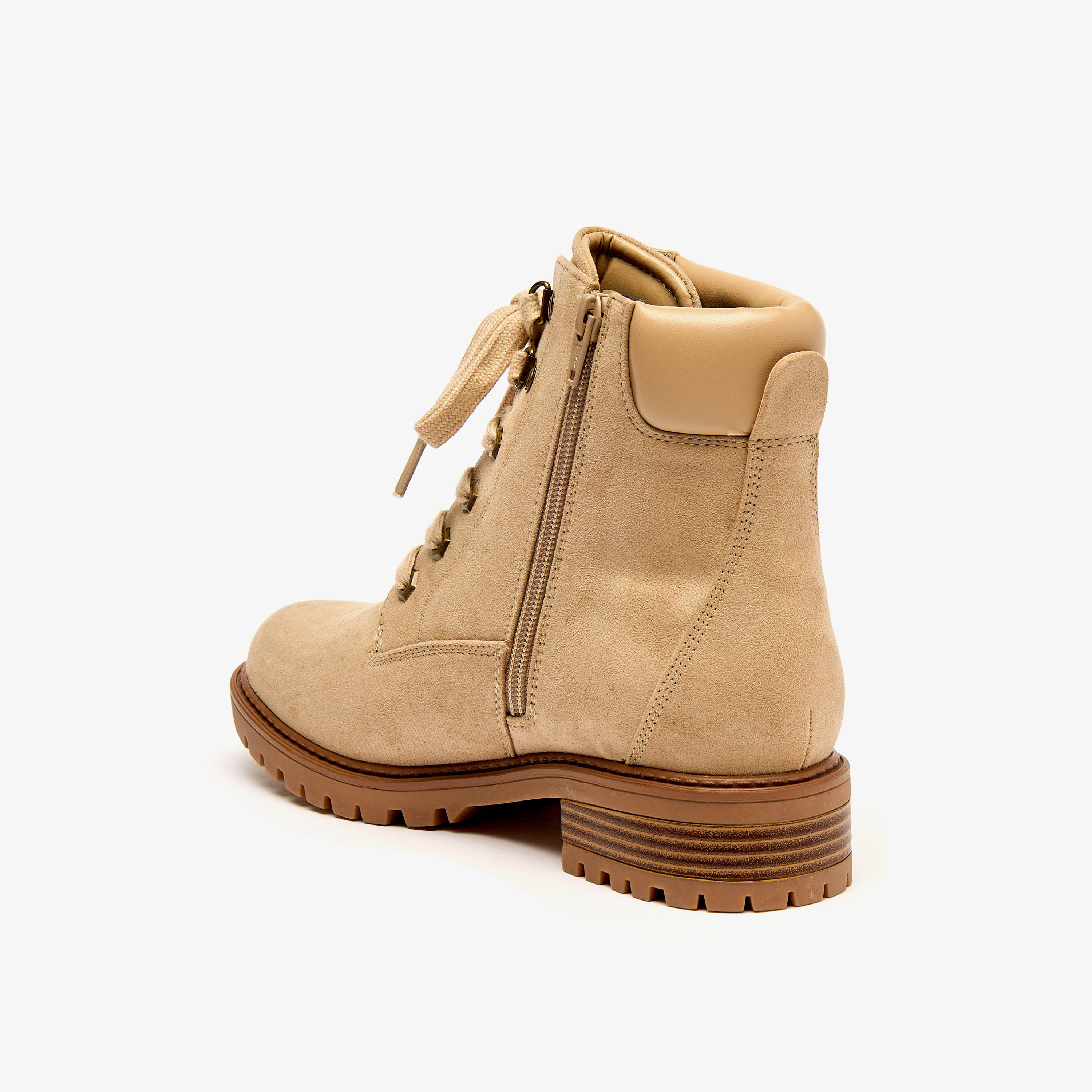 Lee Cooper Women's Ankle Boots with Zip Closure and Block Heels-women-shoes-boots-image-3