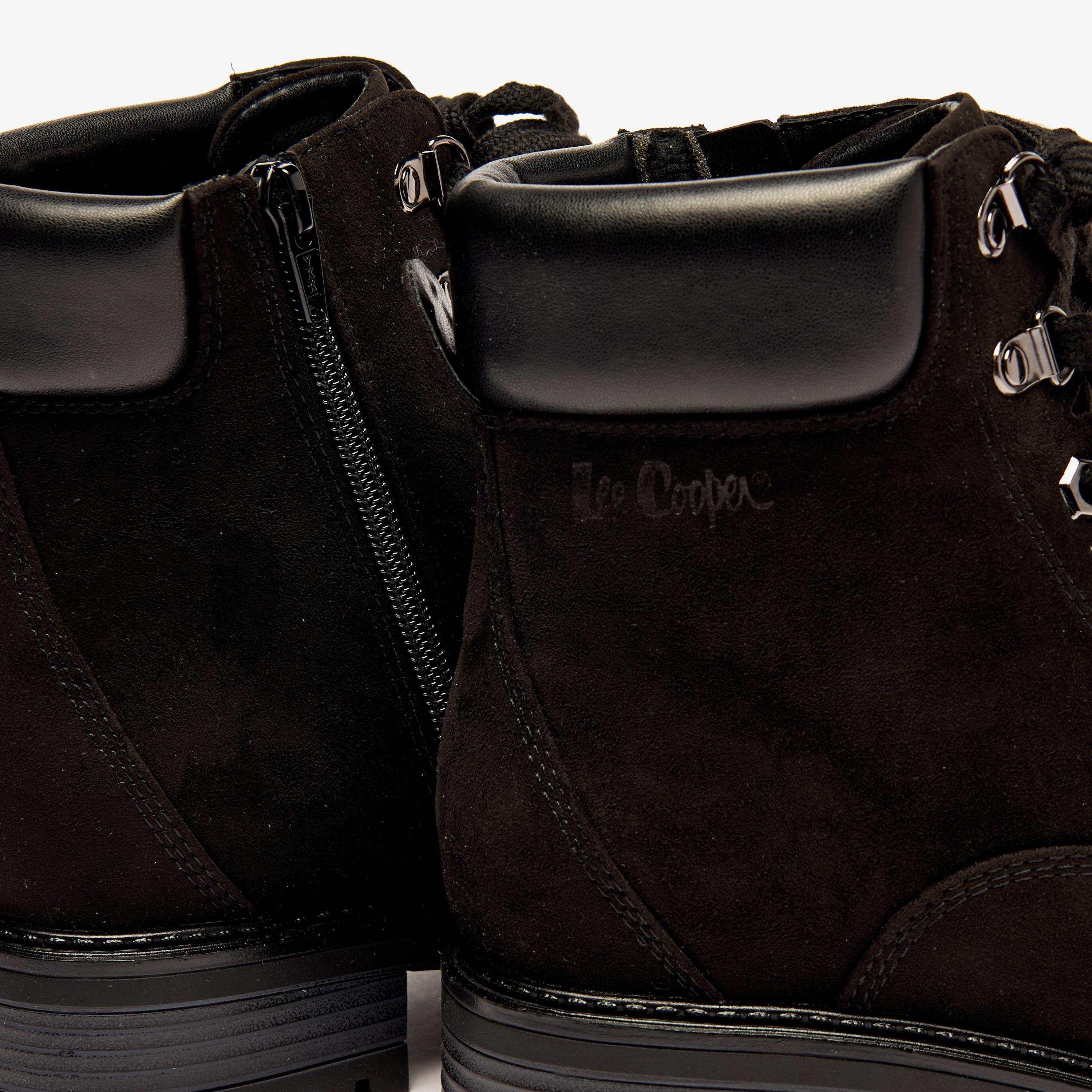 Lee Cooper Women's Ankle Boots with Zip Closure and Block Heels-women-shoes-boots-image-5