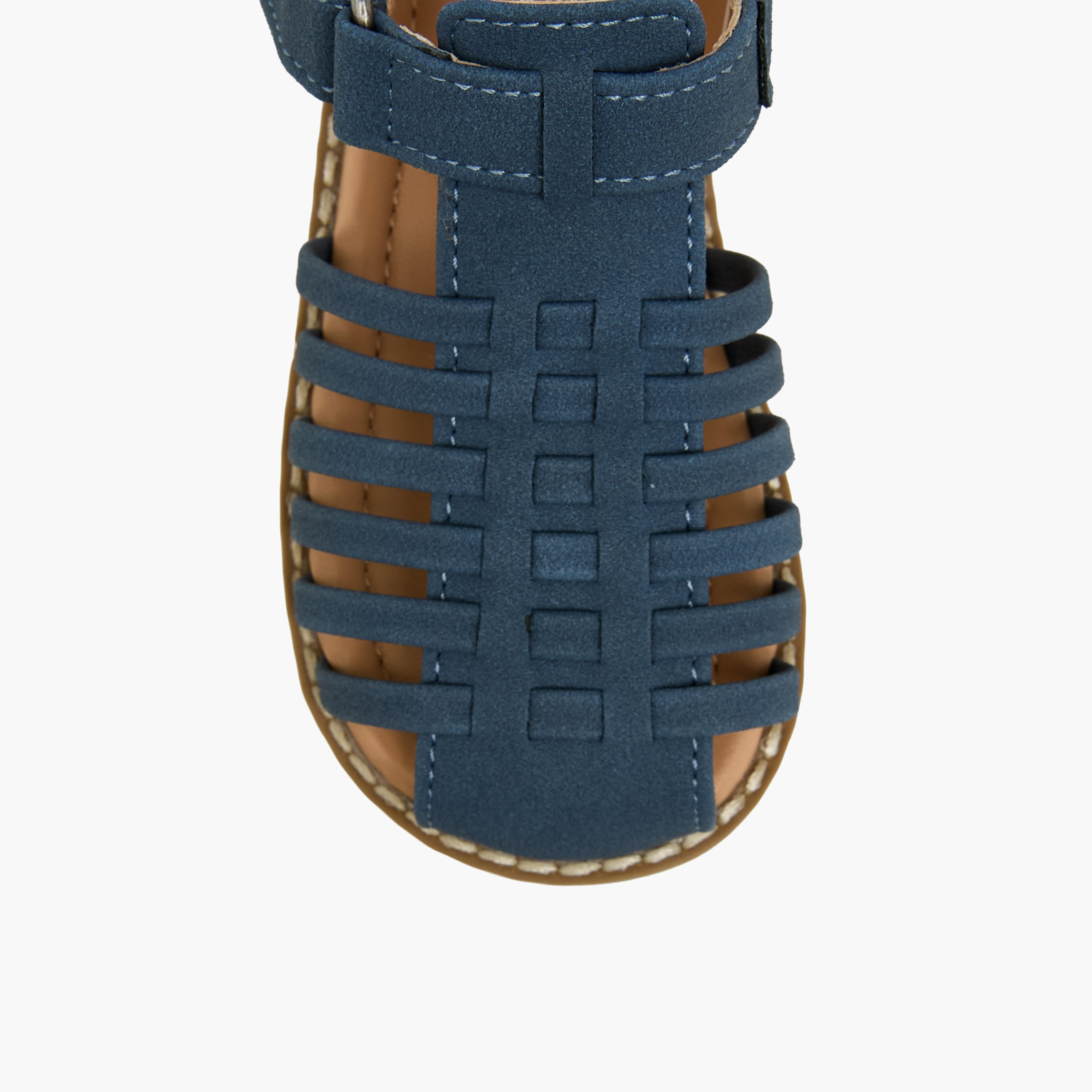 Barefeet Boys Hook & Loop Strap Sandals-boys-shoes-sandals-image-3
