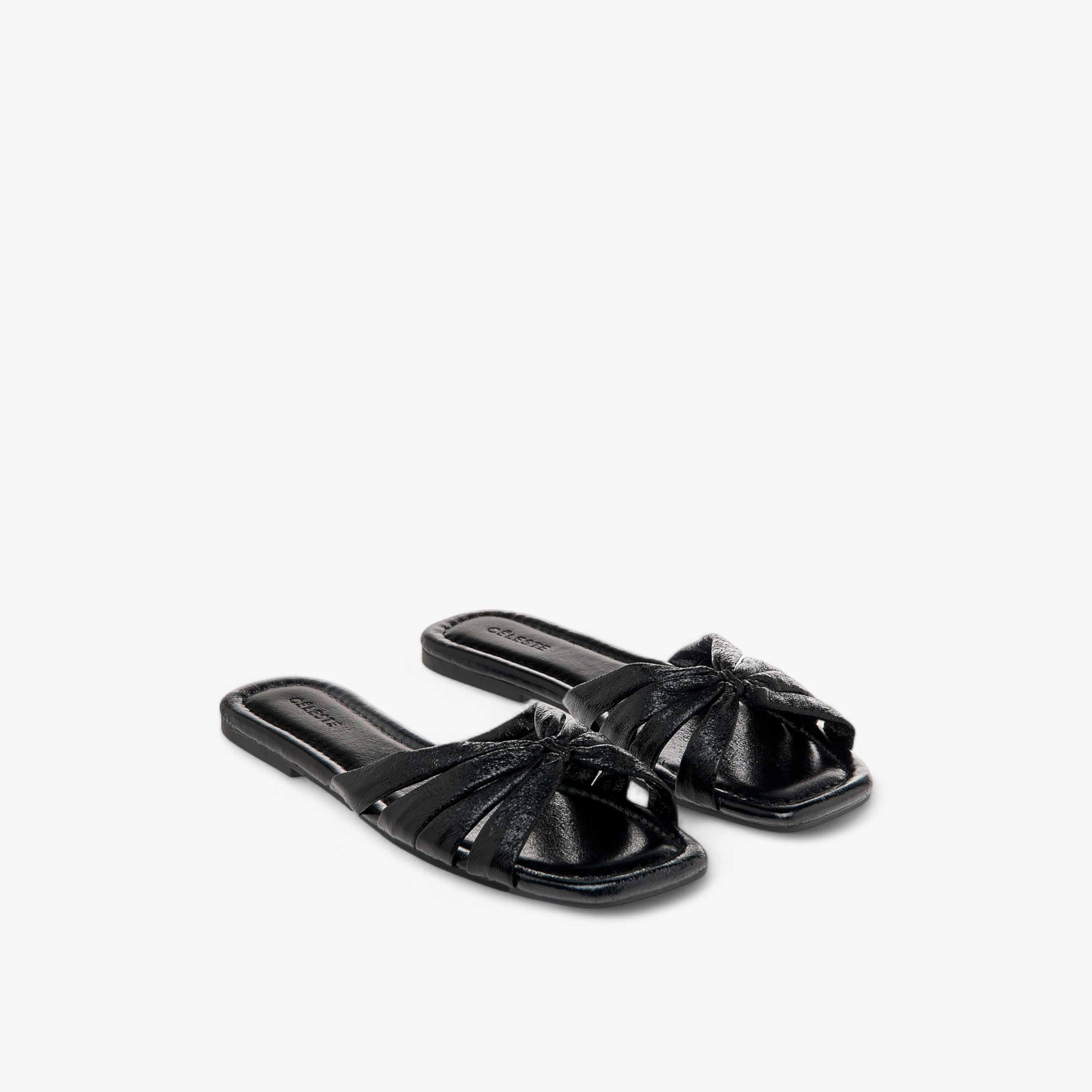 صندل مسطح ميتاليك سهل الارتداء للنساء من سيليست-women-shoes-flats-sandals-image-1