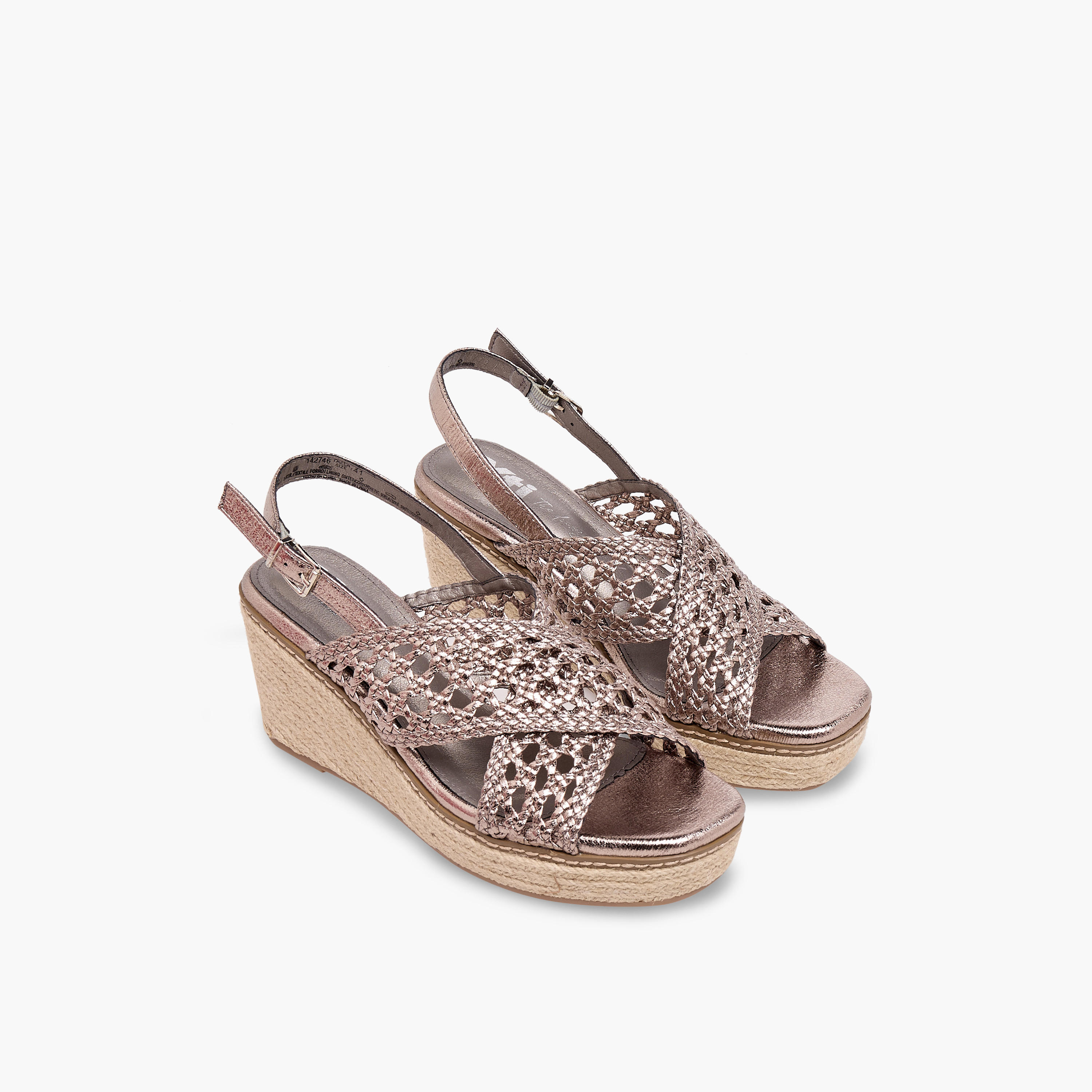 صندل بكعب ويدج وأحزمة متقاطعة للنساء من إكس تي آي-women-shoes-sandals-heeled-image-1