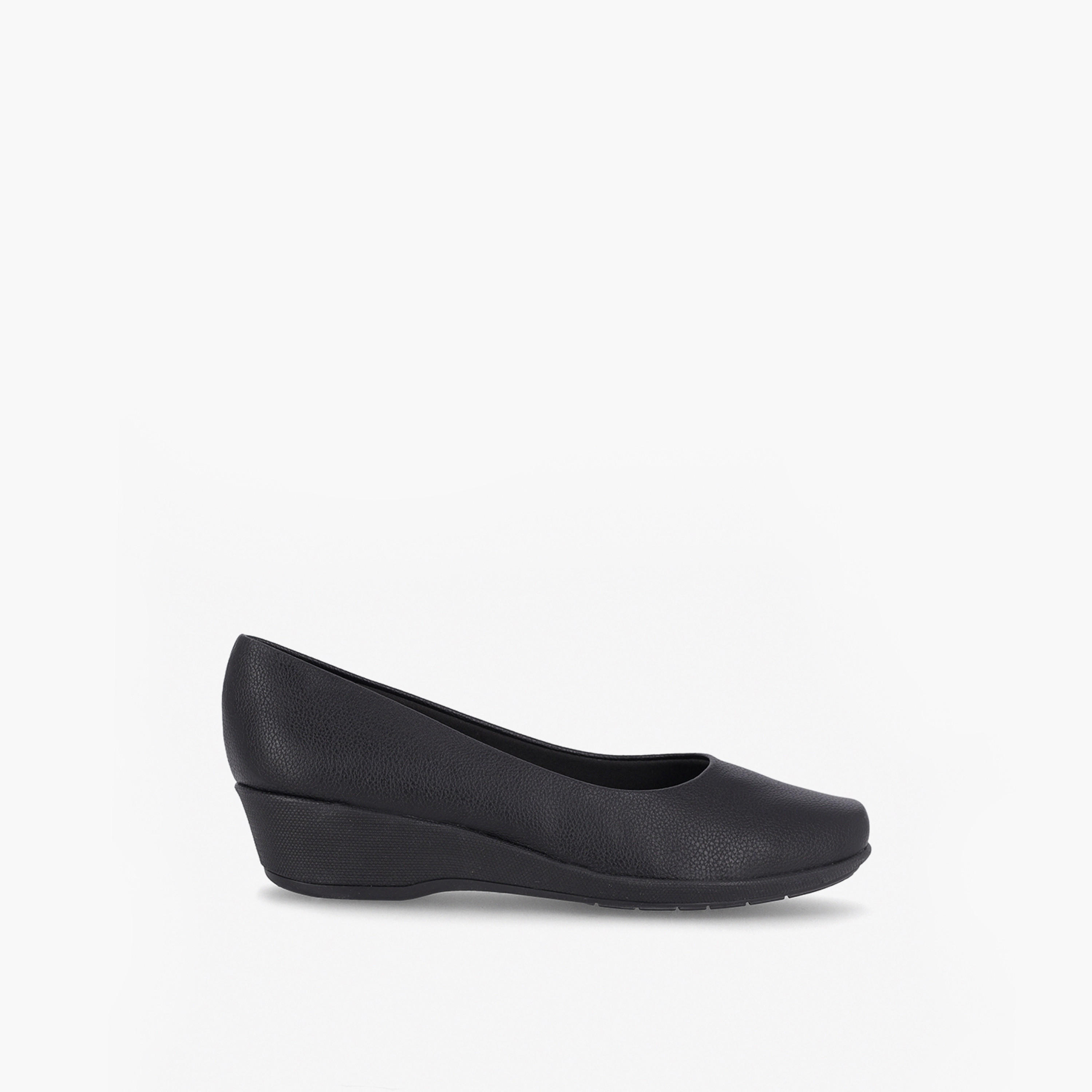 Piccadilly Round Toe Slip-On Shoes with Wedge Heels-women-shoes-ballerinas-image-2