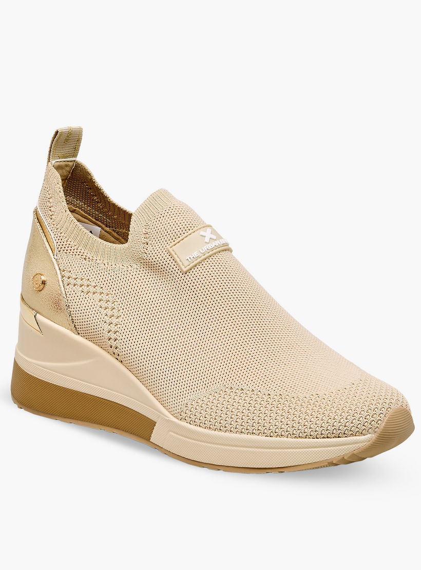 XTI Women Textured Slip-On Ankle Sneakers-women-shoes-sneakers-image-2