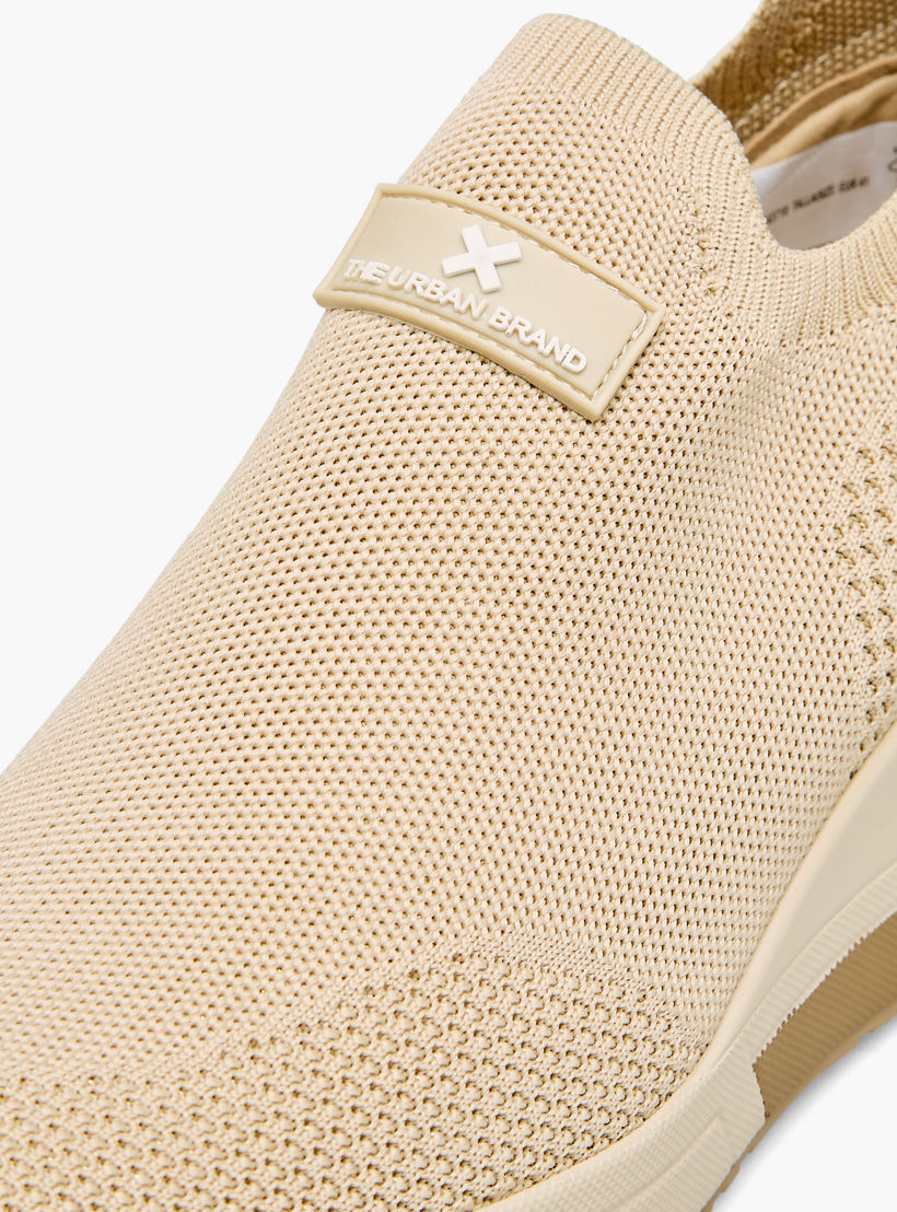 XTI Women Textured Slip-On Ankle Sneakers-women-shoes-sneakers-image-4