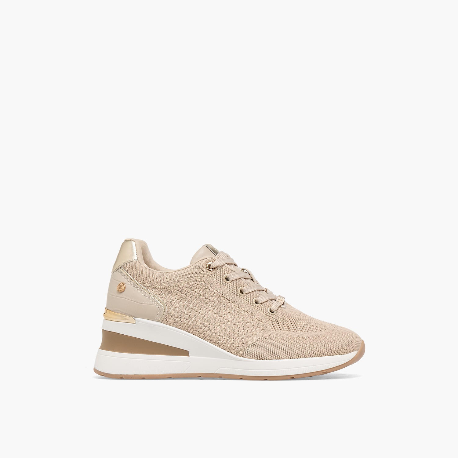 حذاء سنيكرز نسائي برقبة كاحل بكعب إسفين بارز الملمس من إكس تي آي-women-shoes-sneakers-image-3