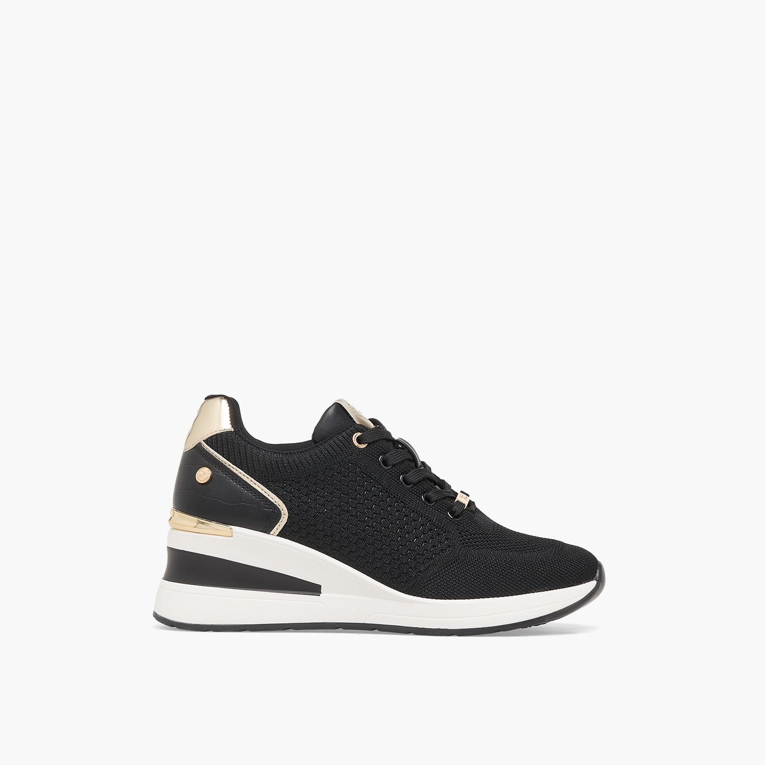 حذاء سنيكرز نسائي برقبة كاحل بكعب إسفين بارز الملمس من إكس تي آي-women-shoes-sneakers-image-3