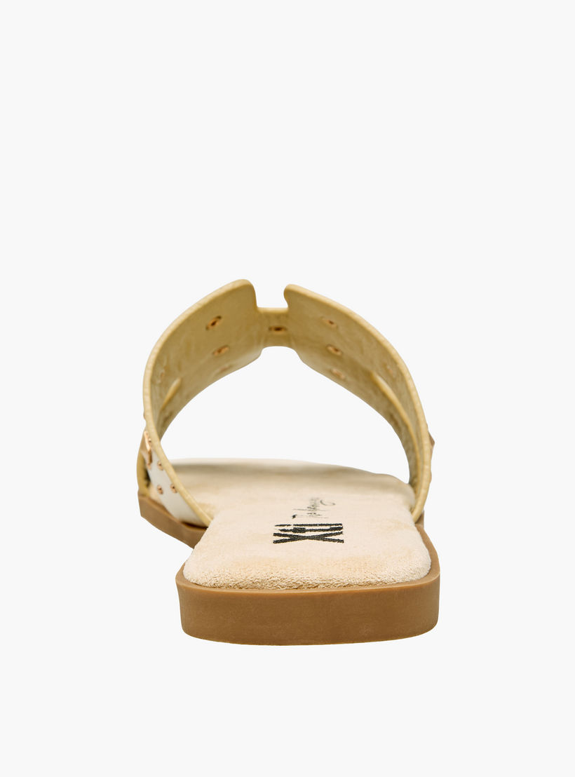 XTI Women Metallic Accent Sandals-women-shoes-flats-sandals-image-5