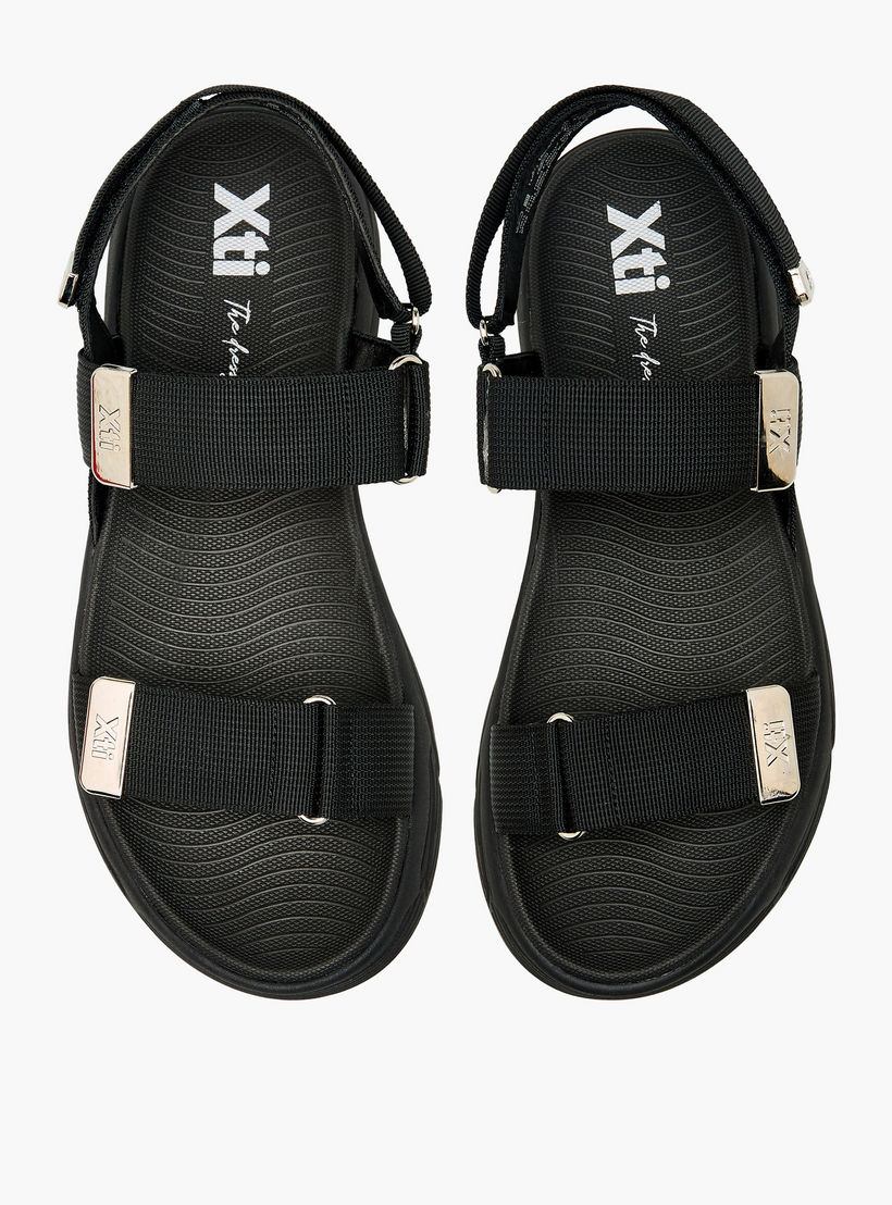 XTI Women Hook & Loop Sandals-women-shoes-flats-sandals-image-1