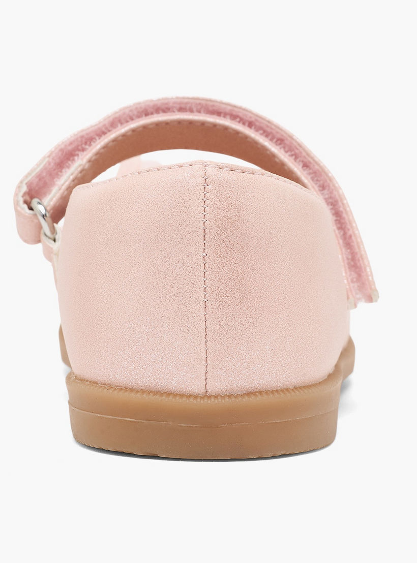 حذاء ماري جين بزخارف زهرية للبنات من بيرفيت-girls-shoes-ballerinas-image-5