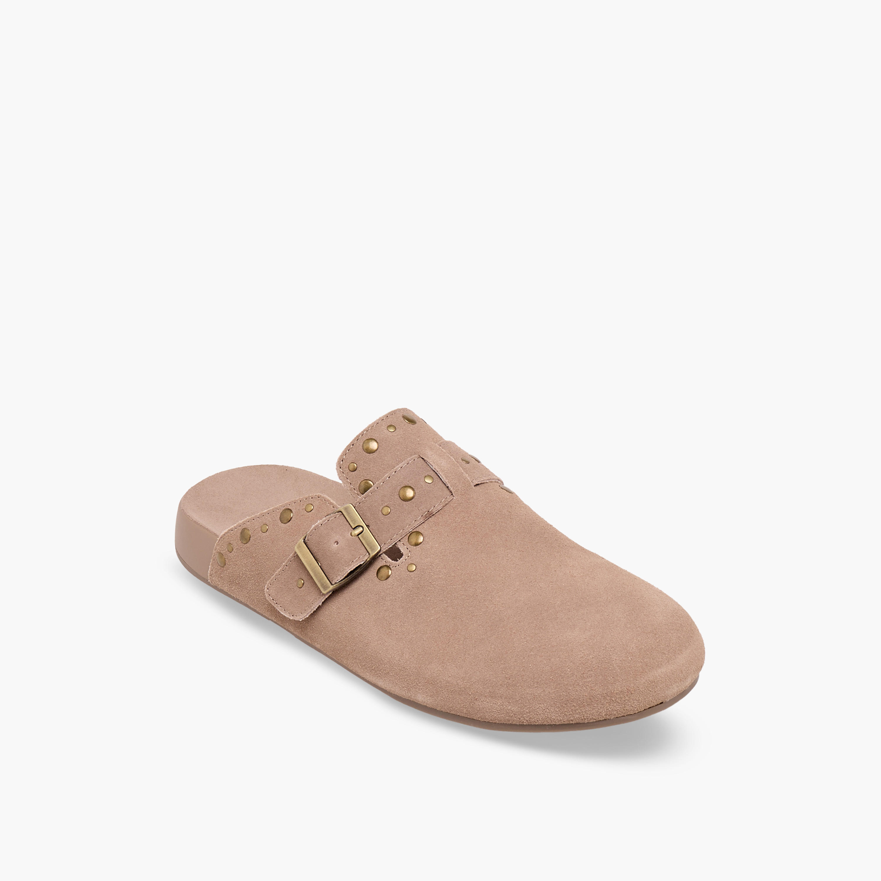 حذاء ميول جلد المرصع للنساء من إكس تي آي-women-shoes-flats-mules-image-2